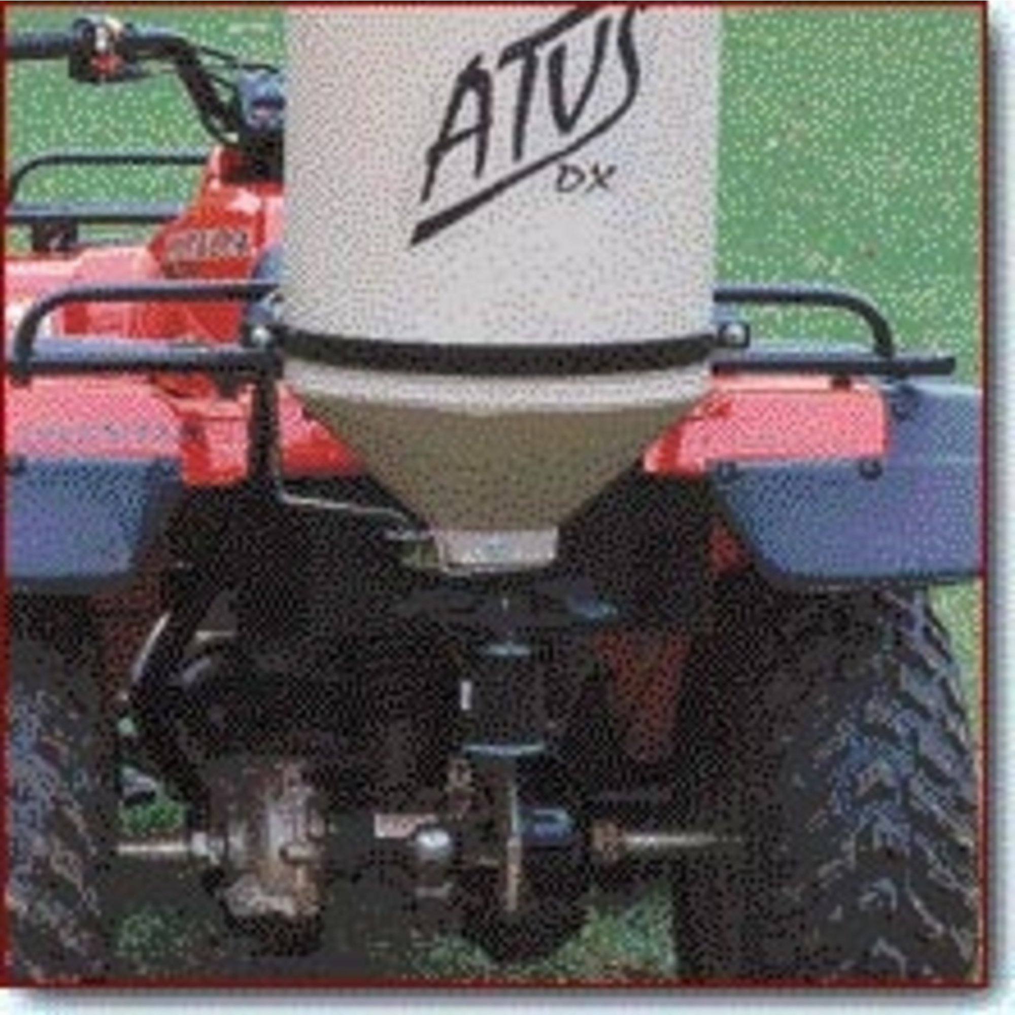 Spreads Seed, Feed or Salt Right from Your ATV
