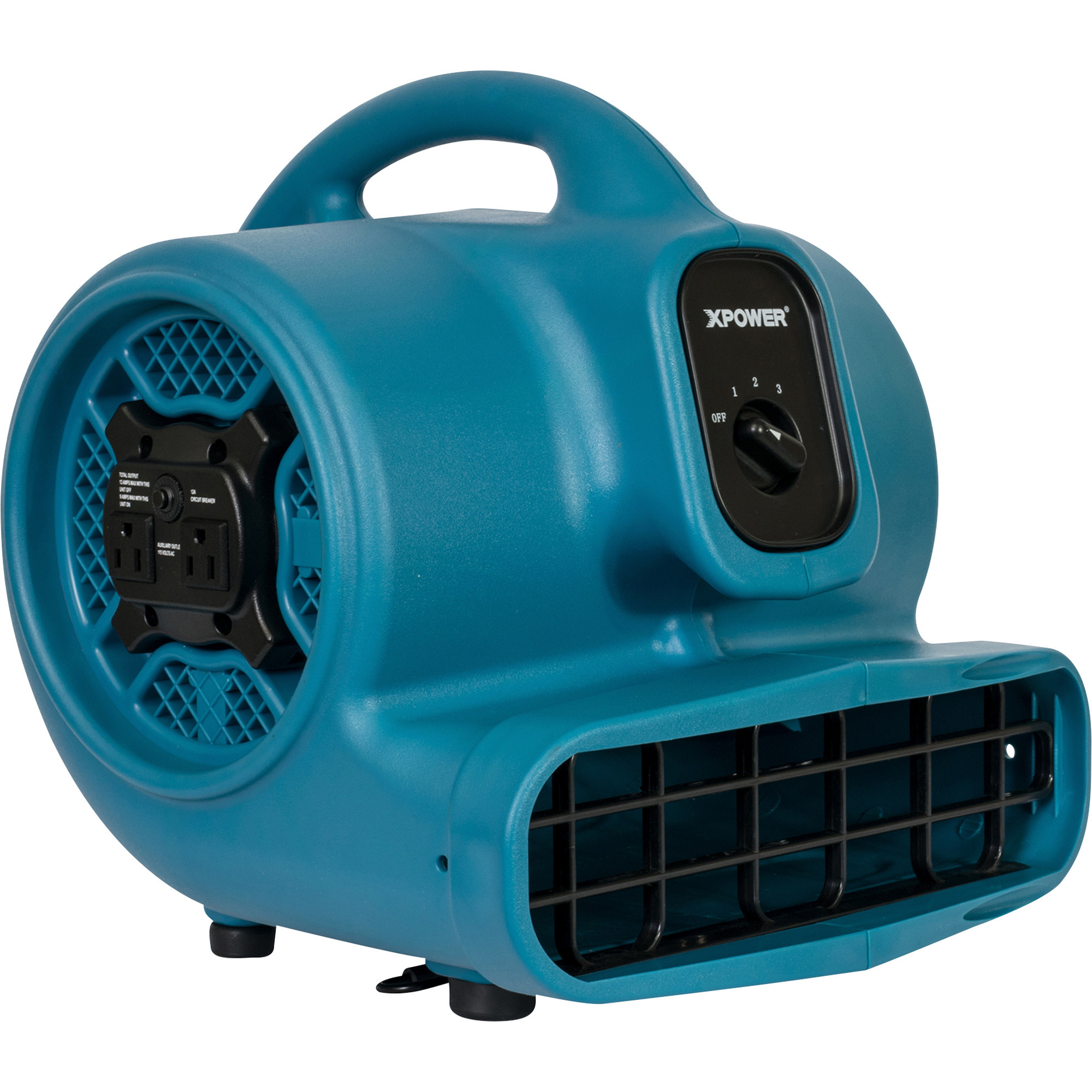 Air Foxx Air Mover Carpet/Floor Blower - 1 HP, 4,000 CFM, Model