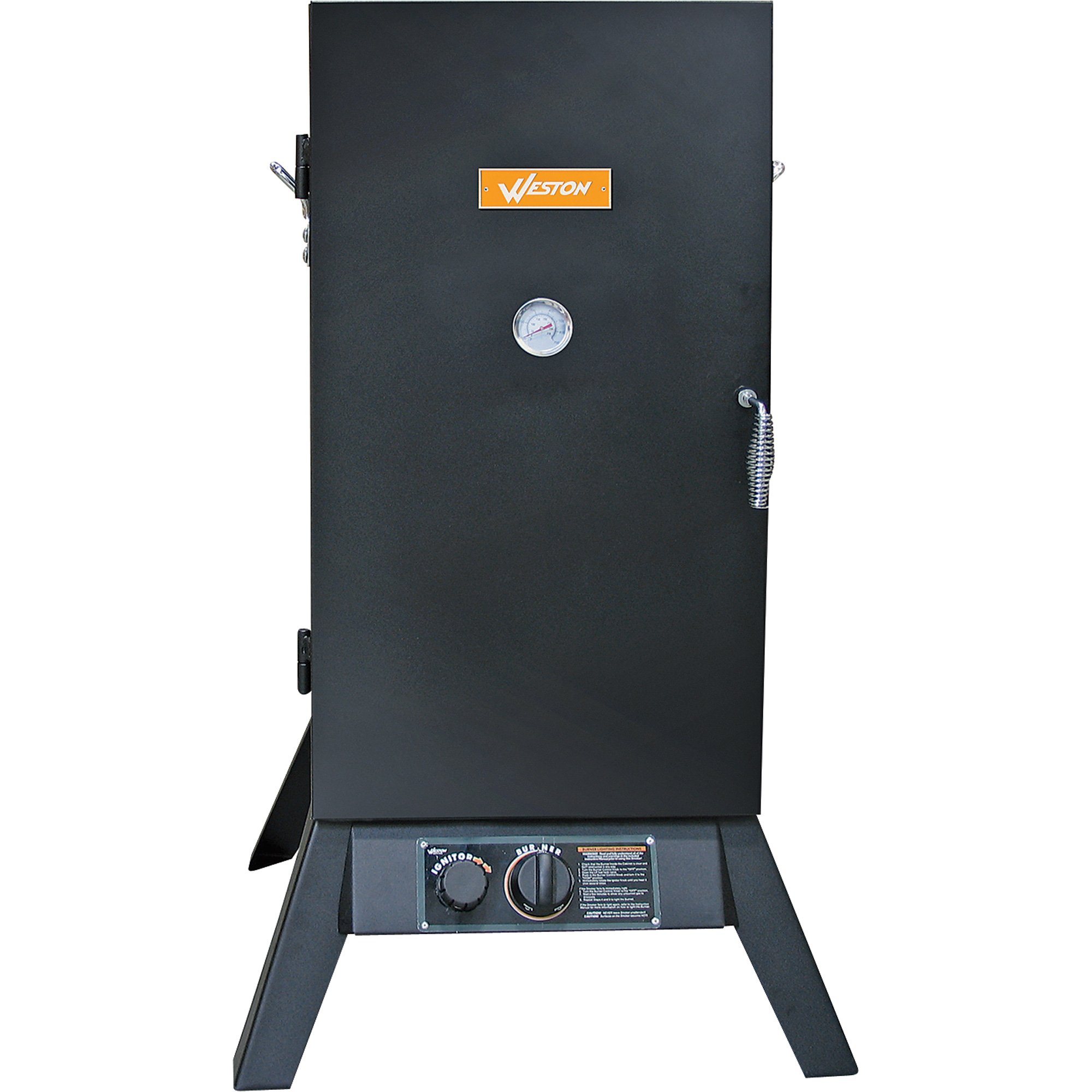 Weston Brands Propane Vertical Smoker — 48in.H, Stainless Steel, Model#  410201W