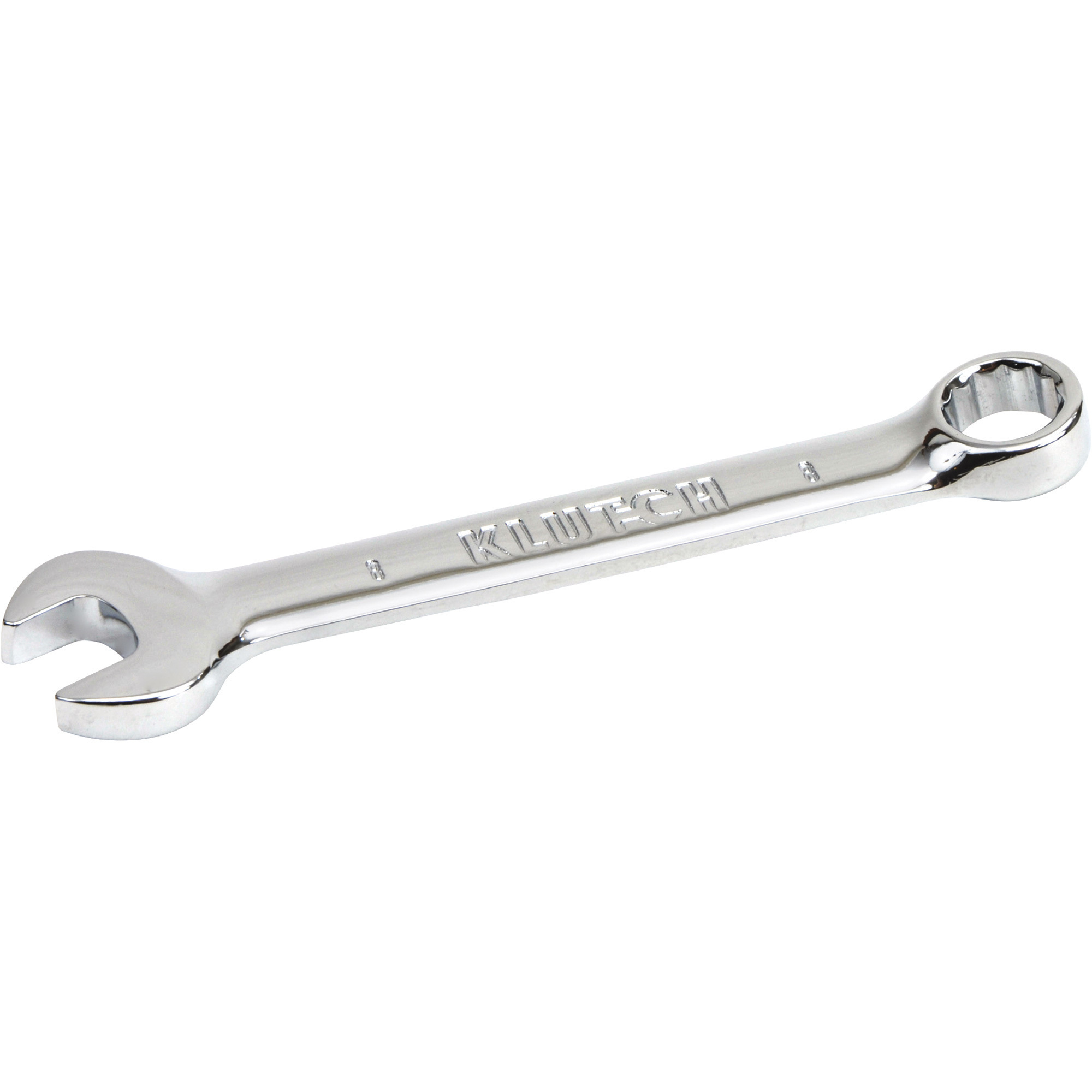 Klutch Stubby Combination Wrench — Metric