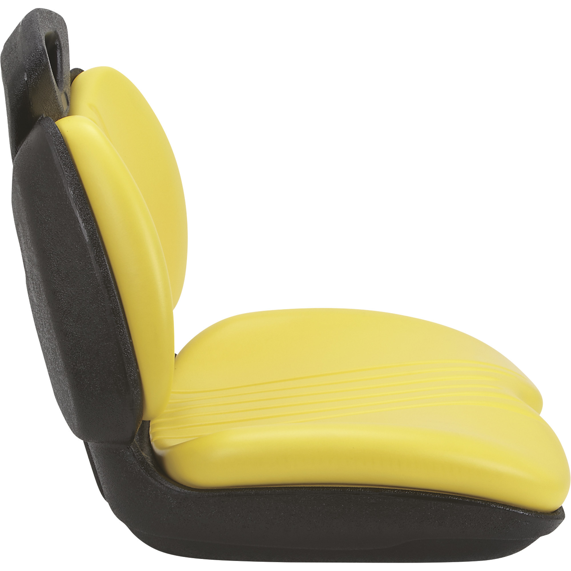 K & M Comfort Formed Lawn/Garden Tractor Seat — Yellow, Model# 8081