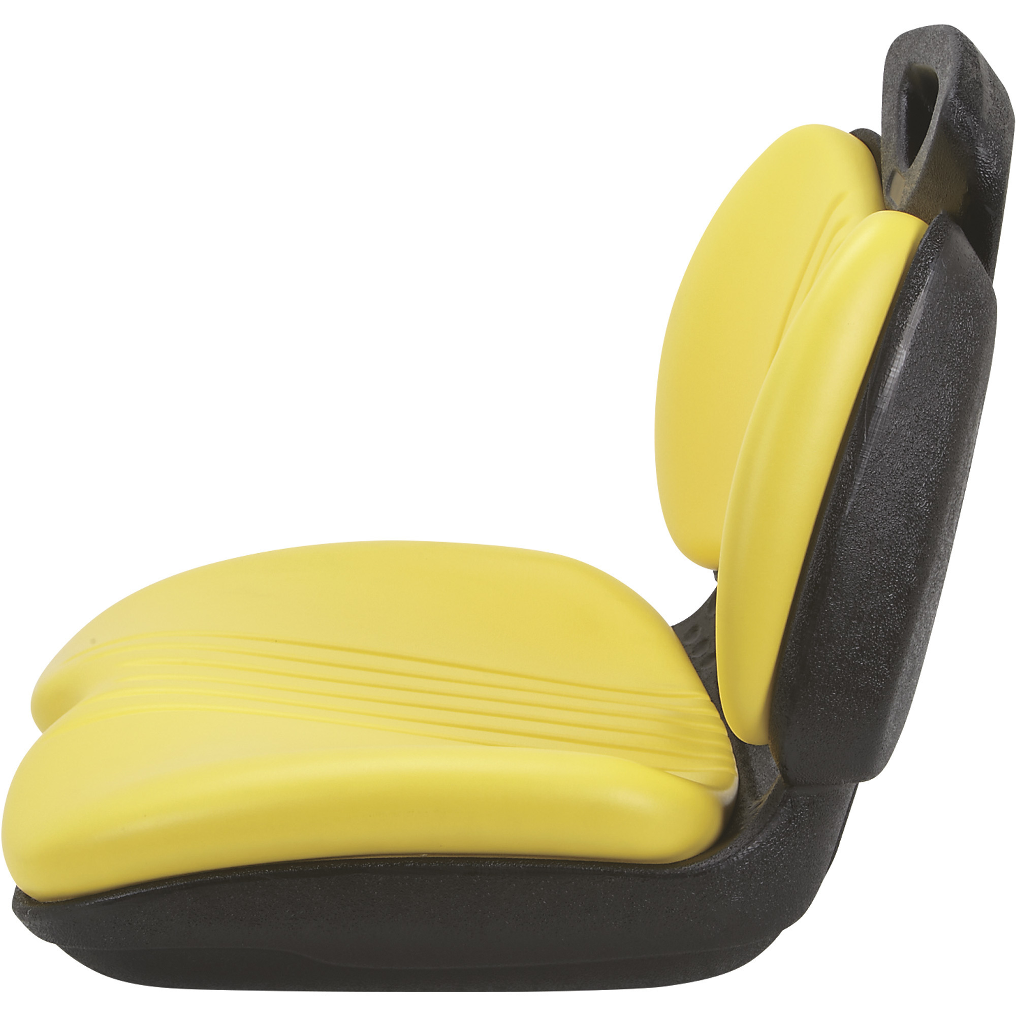 K & M Comfort Formed Lawn/Garden Tractor Seat — Yellow, Model# 8081