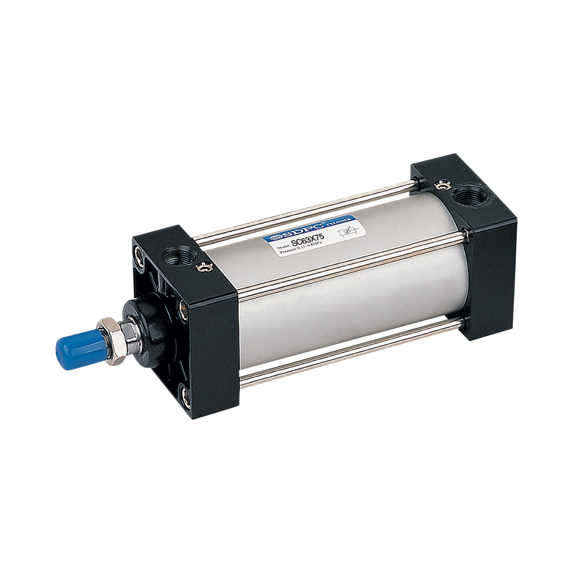 NorTrac Pneumatic Cylinder — 1 Pole, 50mm Bore,100mm Stroke Northern Tool