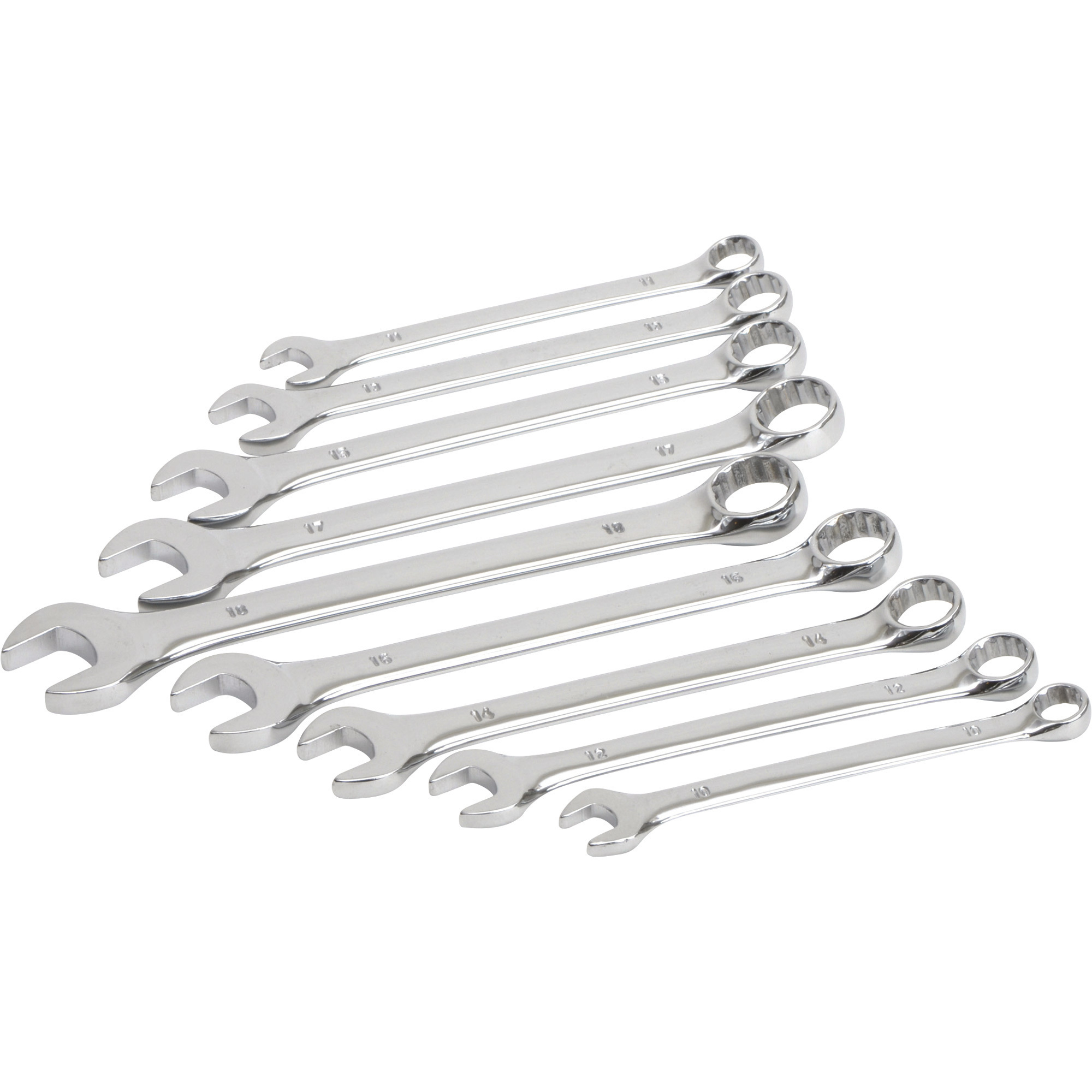 Ironton Wrench Set, 9-Pc., Metric, Model# 82372 | Northern Tool