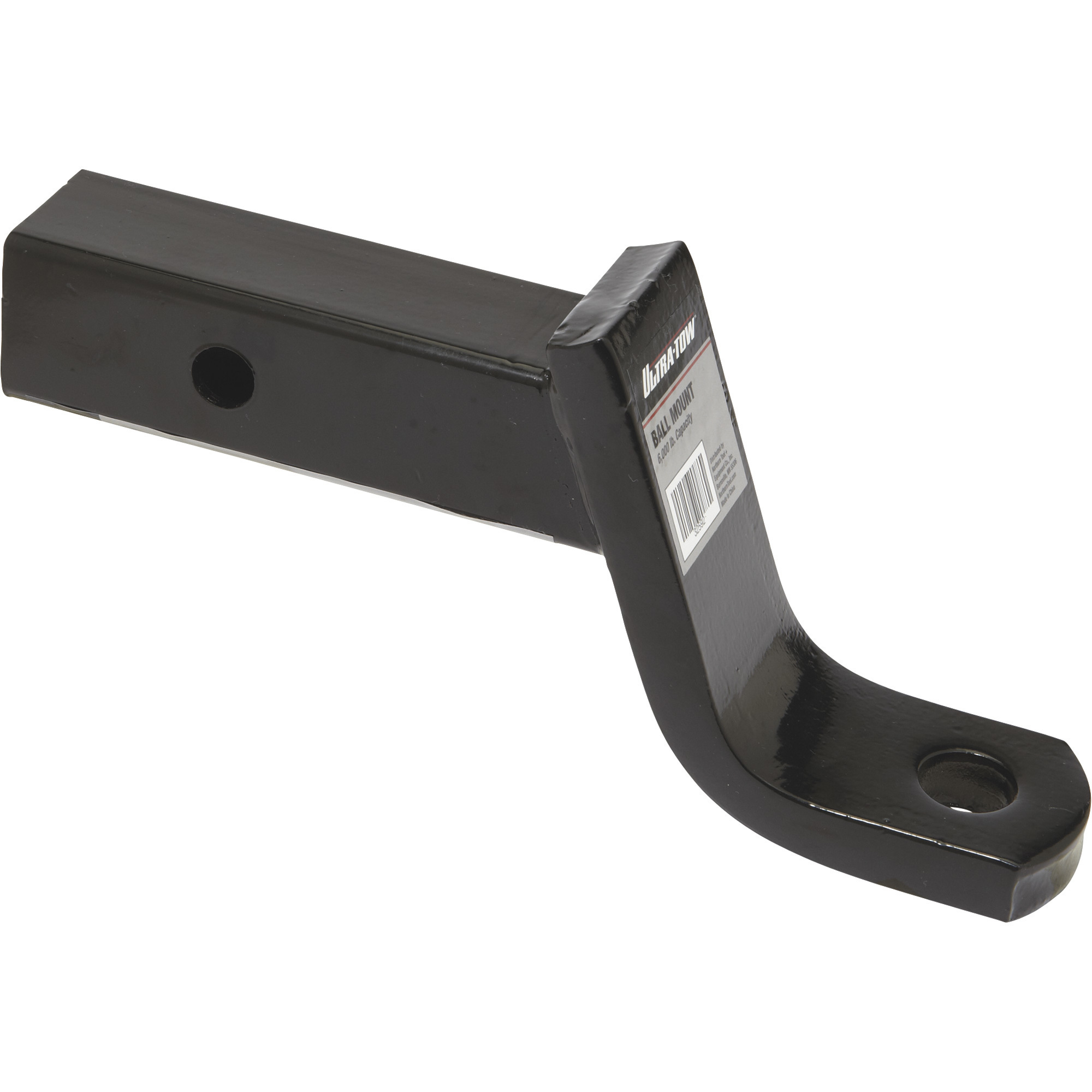 Ultra-Tow Hollow Steel Ball Mount, Class IV, 4in. Drop, 6000-Lb. Trailer Weight, 8in. Shank