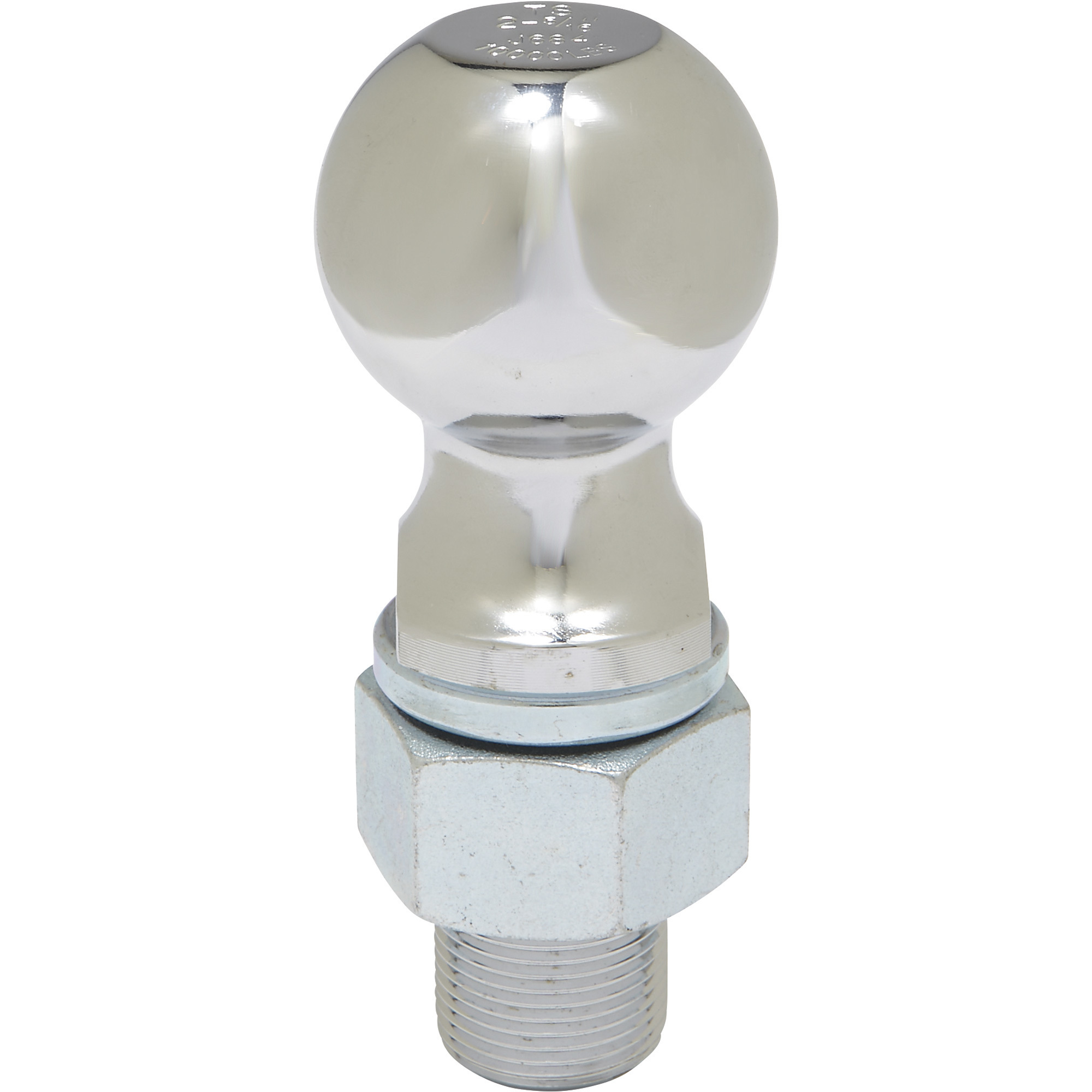 Ultra-Tow Chrome-Plated Hitch Ball, 2-5/16in. Ball, 1-1/4in. Dia. x 2-1/2in.L Shank, 10,000-Lb. Capacity