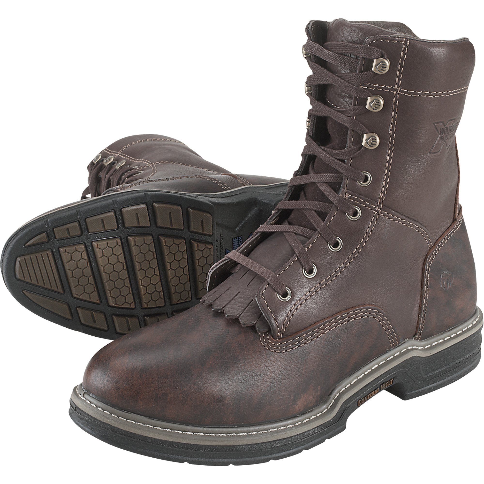 Wolverine Men’s 9 (EW) Herrin Kiltie Lacer 8\