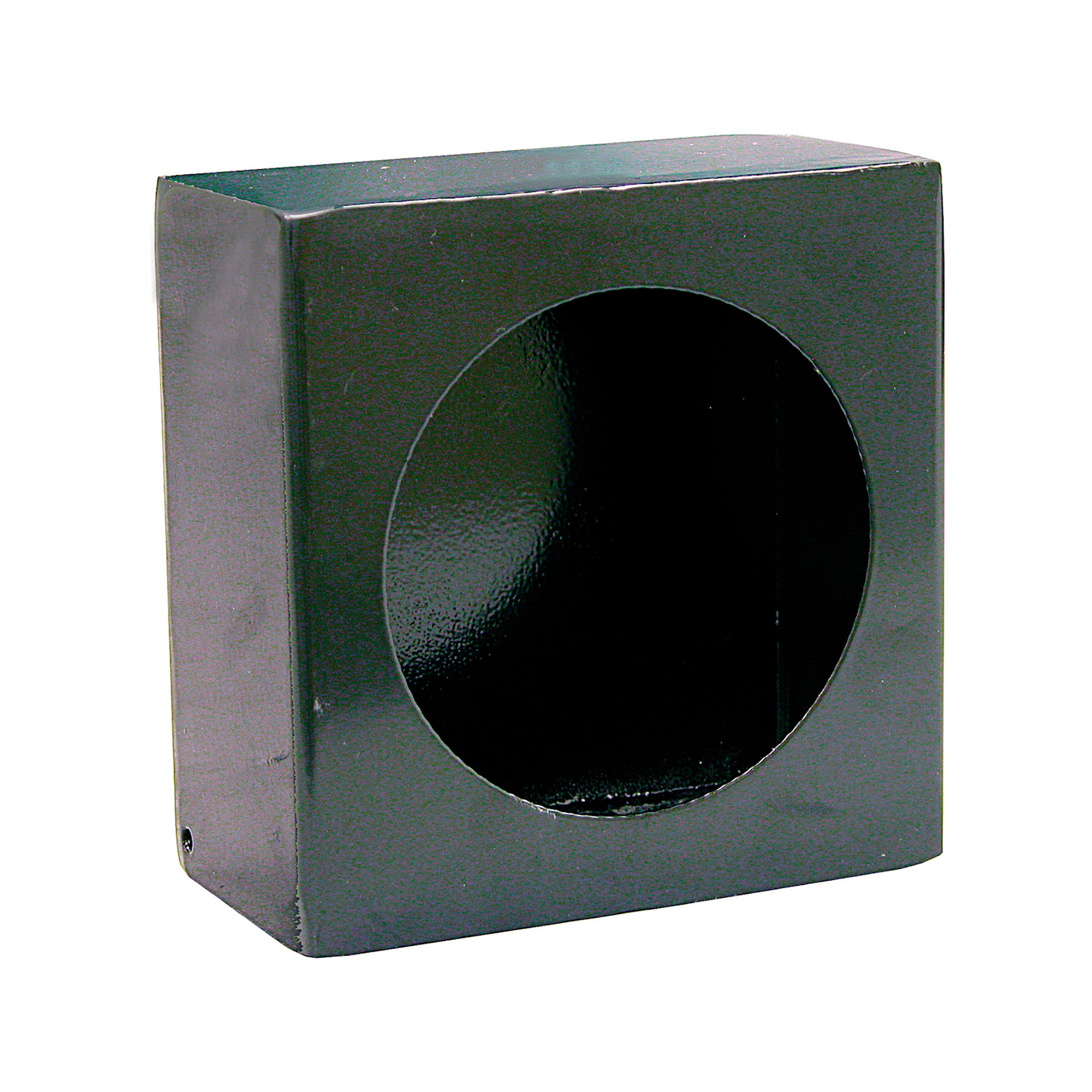 Buyers Products, Single Round Light Box Black Powder Coated Steel, Model# LB663