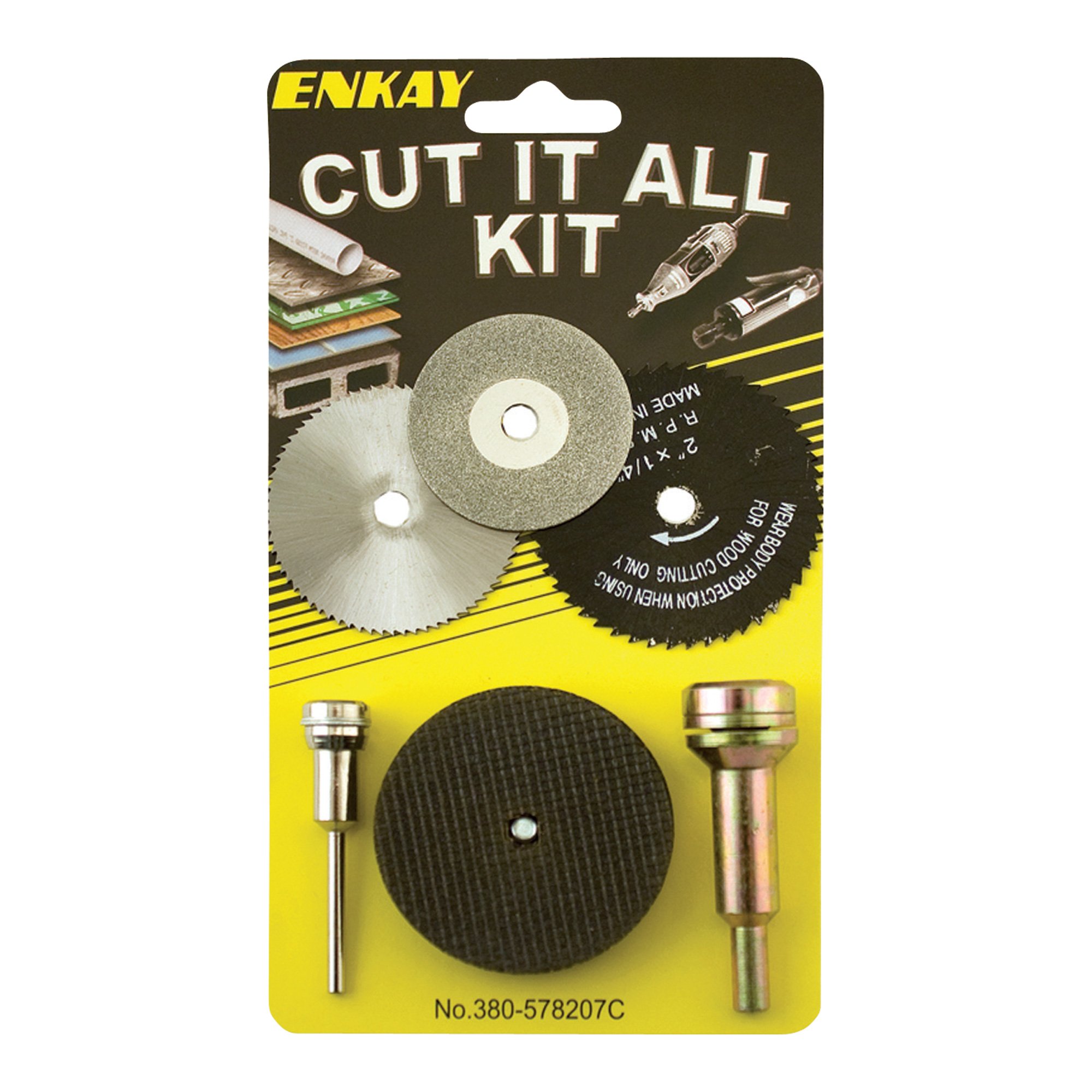 Enkay Cut It All Kit — 11Pc., Model 380578207C Northern Tool