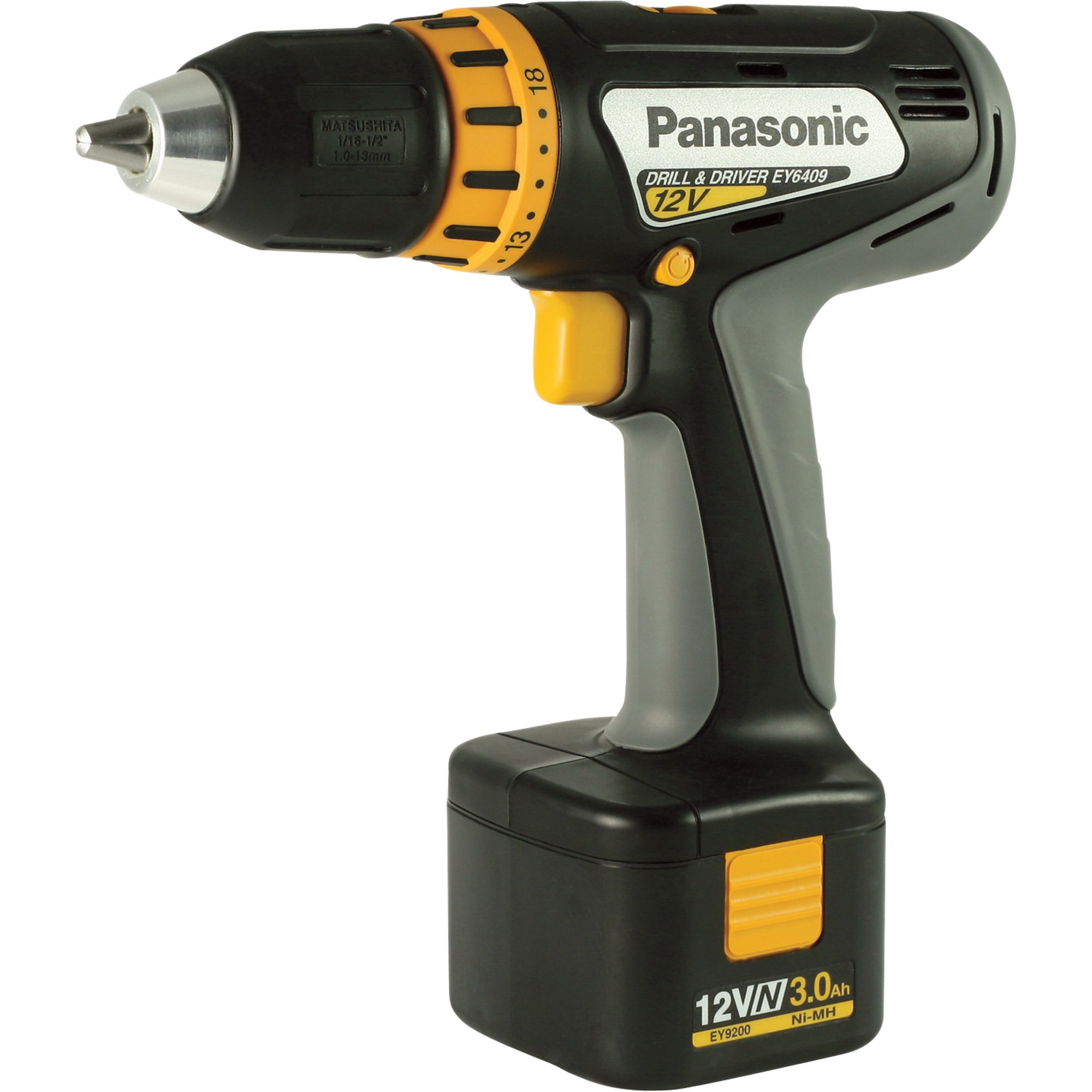 Panasonic Drill/Driver Kit — 12 Volt, Model# EY6409NQKW | Northern Tool