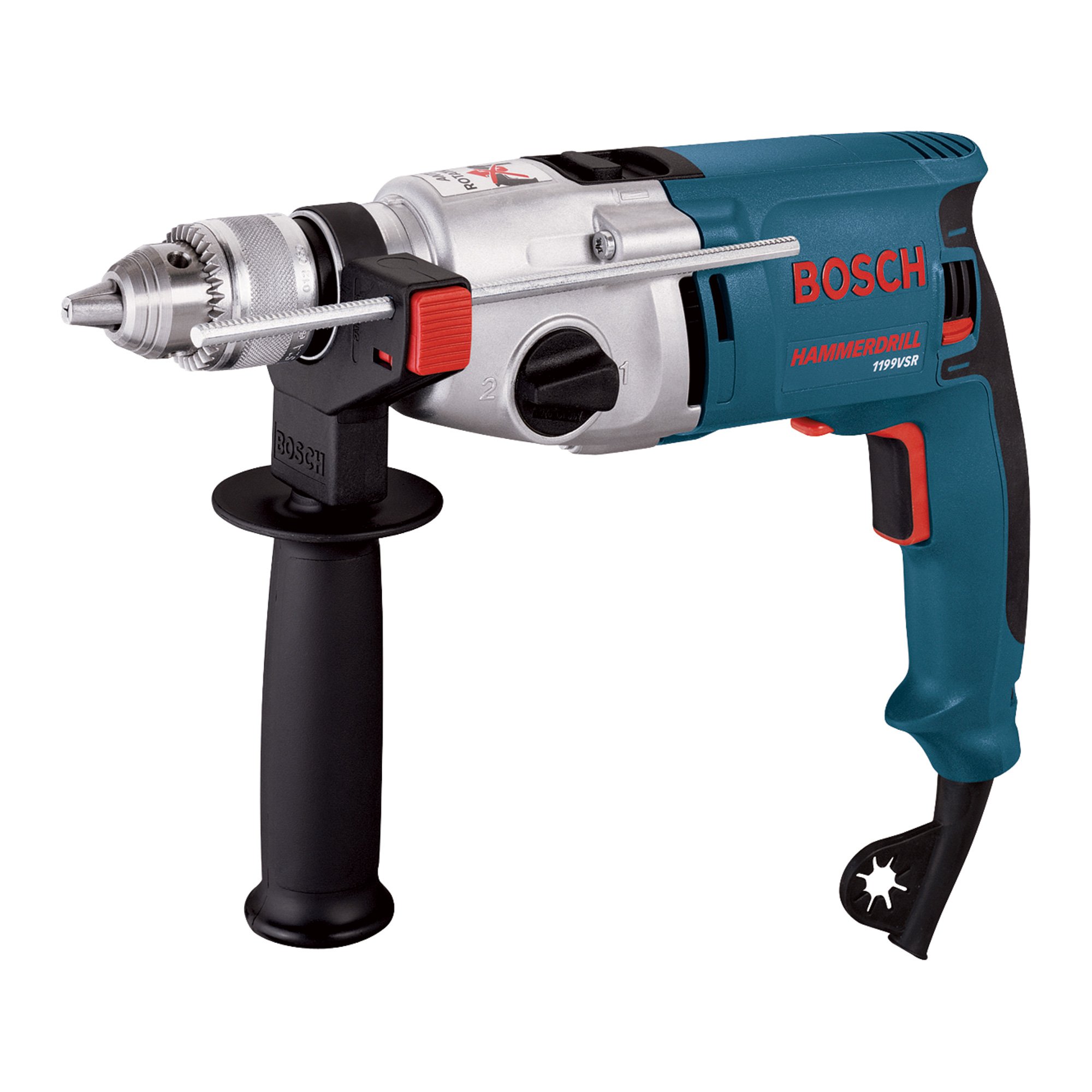 Bosch Dual Torque Hammer Drill Kit — 1/2in., Model# 1199VSRK