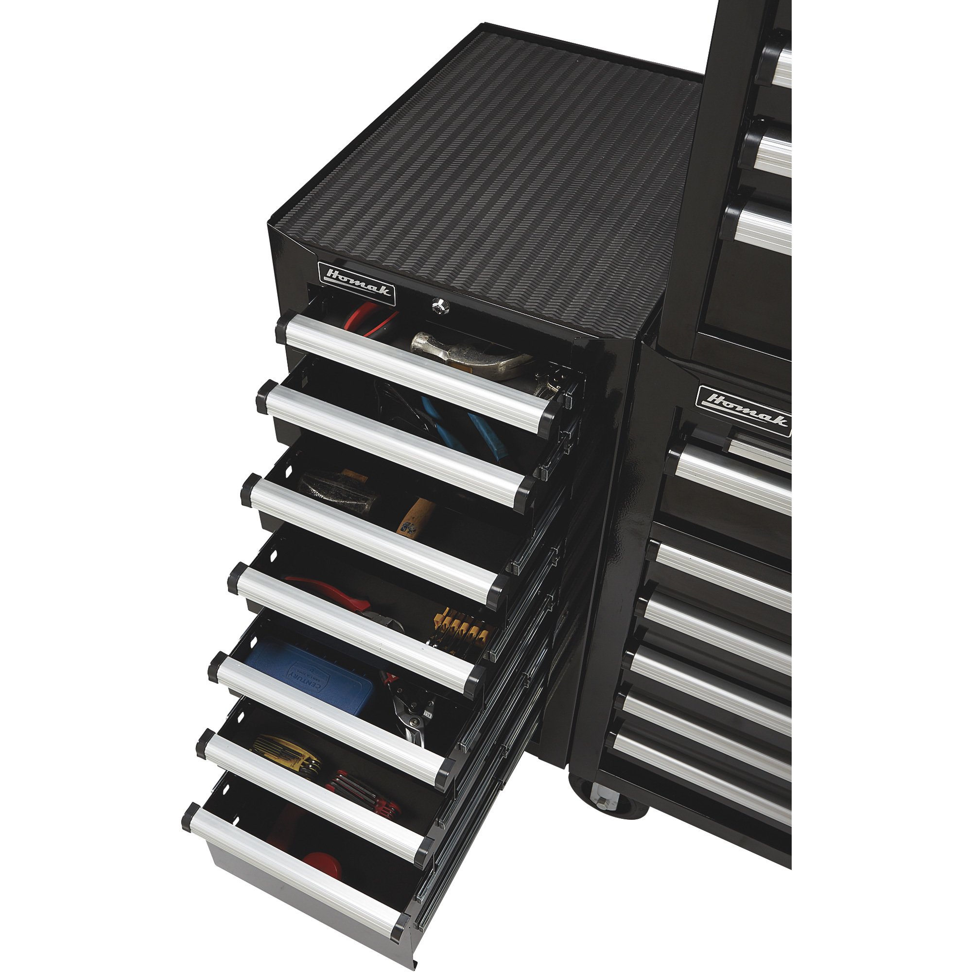 Homak H2Pro 18in. 7-Drawer Side Cabinet — 22 1/2in.W x 18in.D x