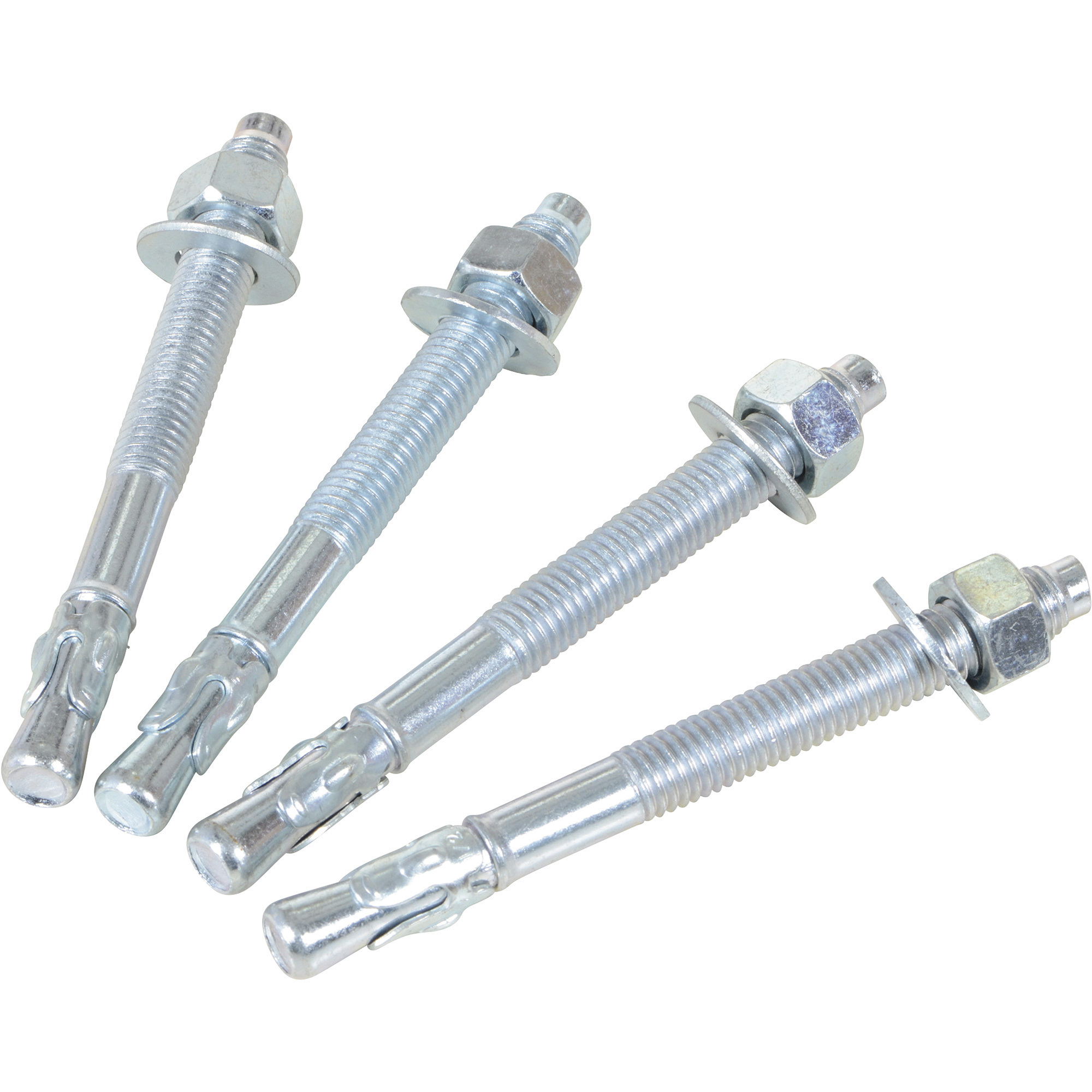 Vestil Concrete Wedge Anchor Bolts — 4Pack, Model AS1254PK