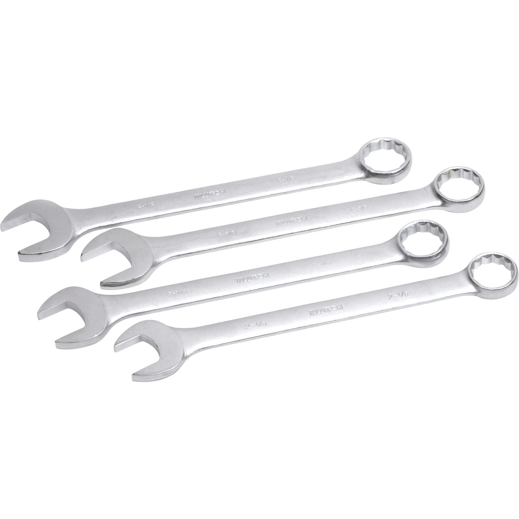 Klutch Super Jumbo Combination Wrench Set, 4 Pcs., SAE Northern Tool