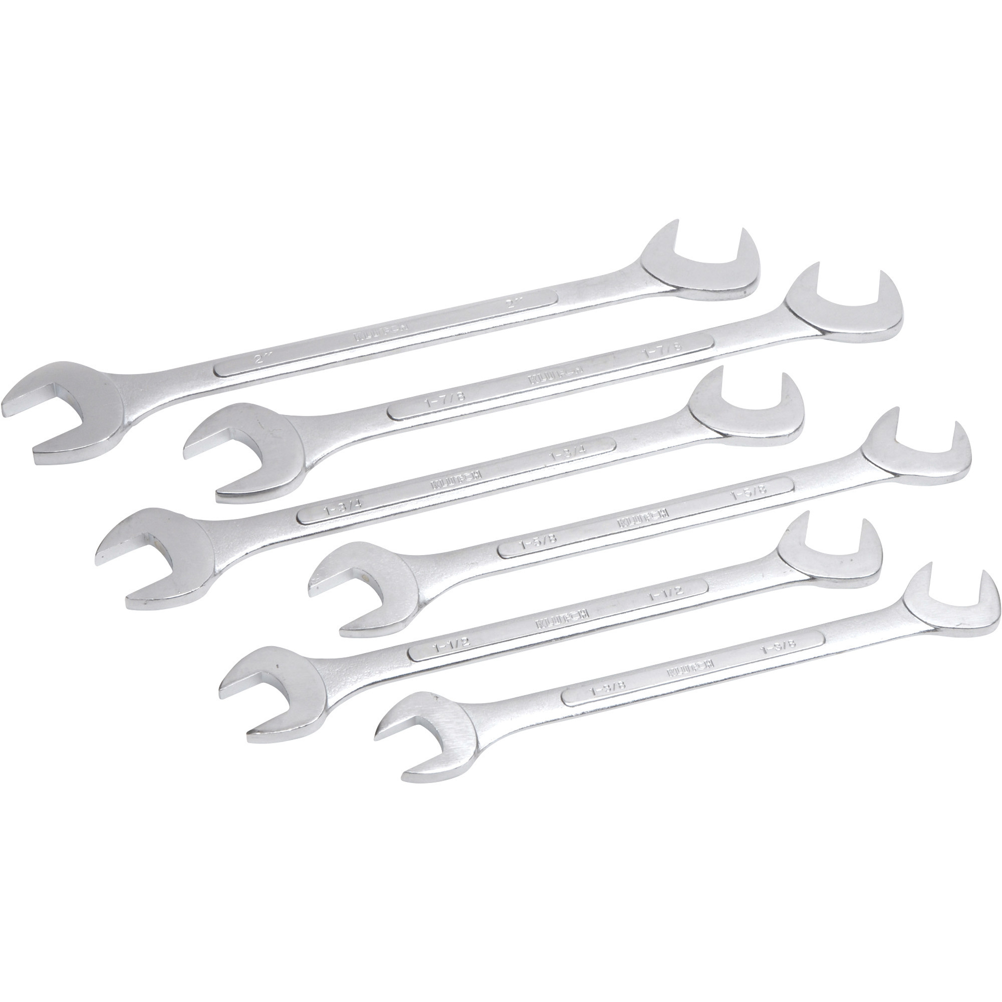 Klutch Jumbo Angle Wrench Set, 6Pc., SAE Northern Tool