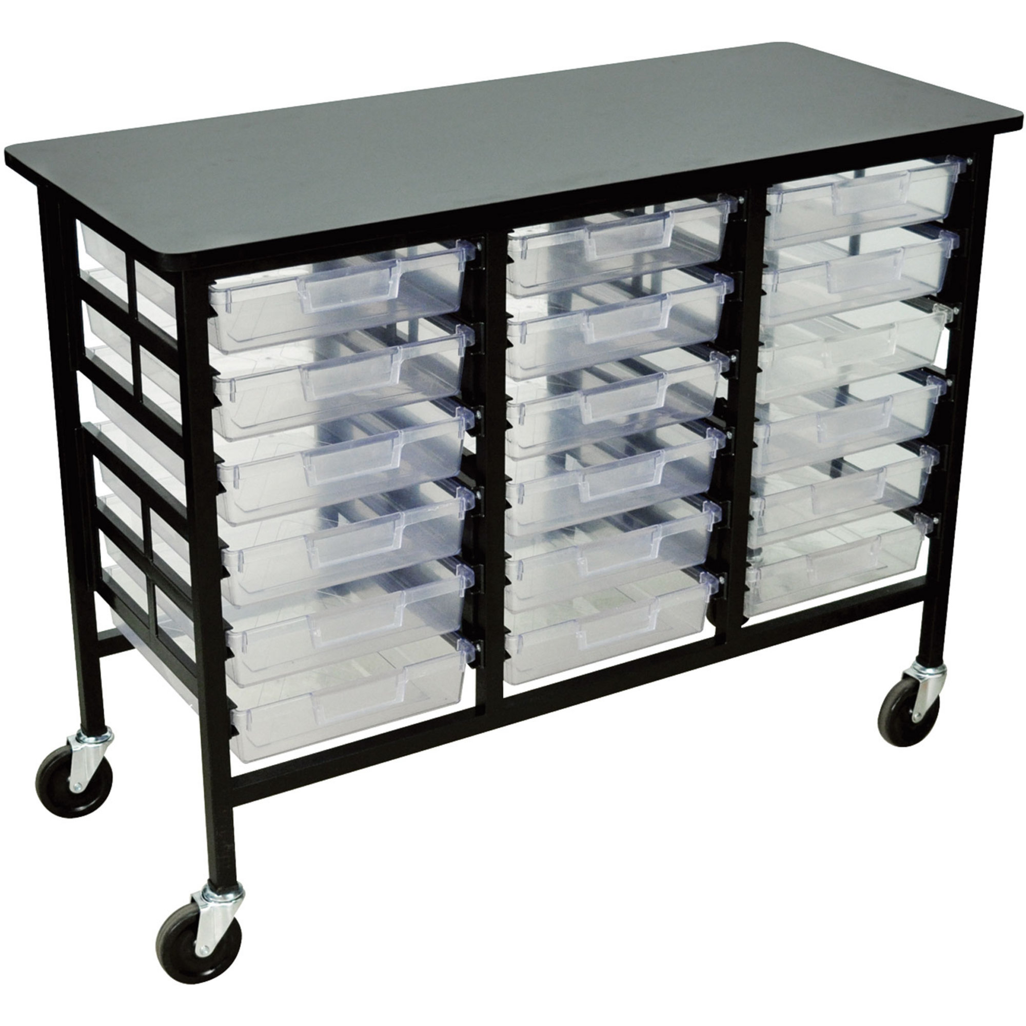 Metal Storage Bin, Med Carts and Workstations