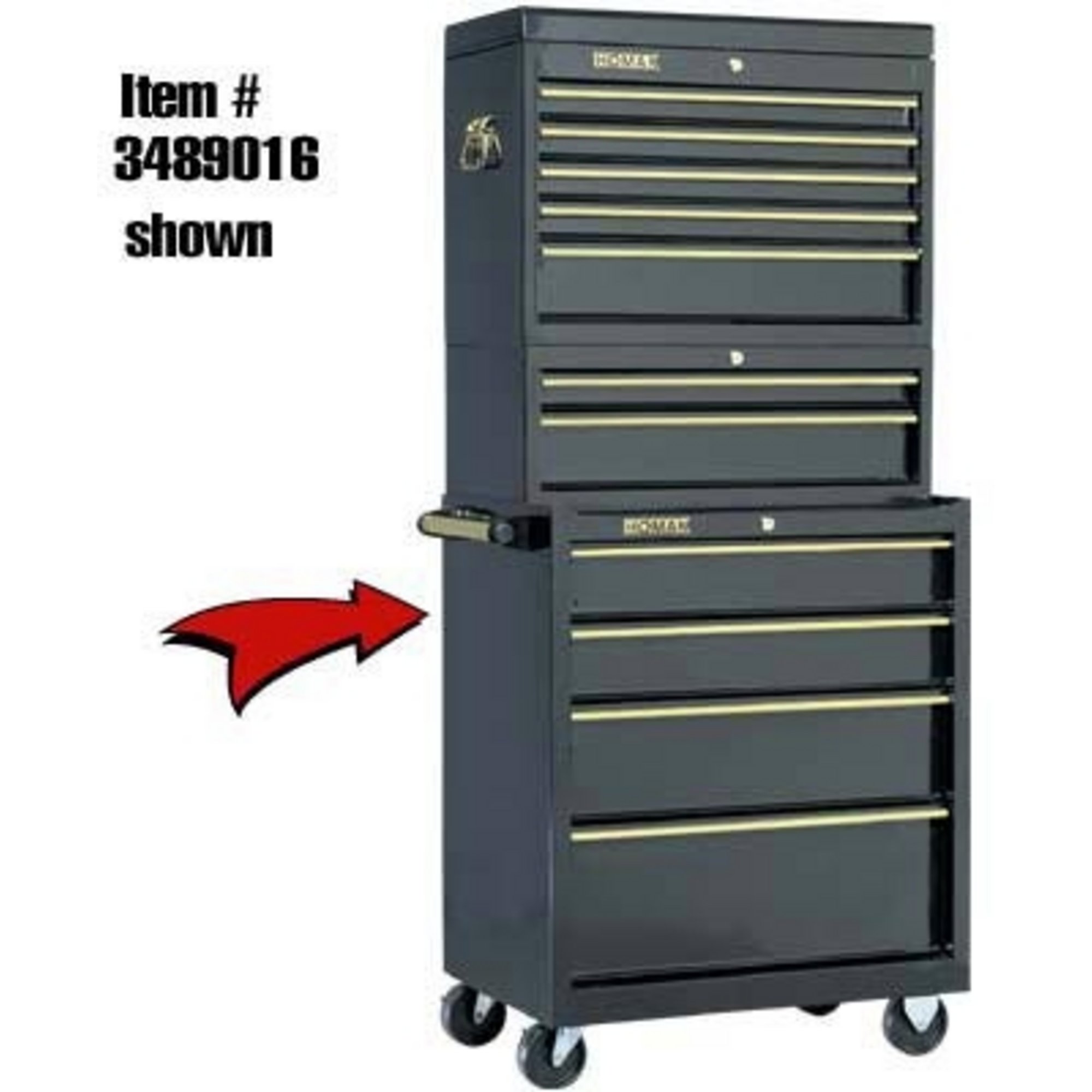 Homak Quality Toolboxes, 26in. 4Drawer Northern Tool