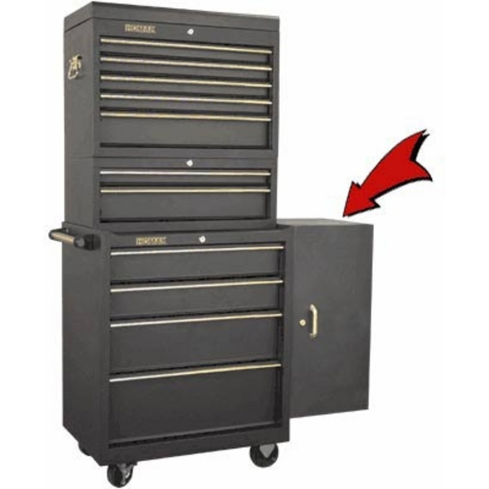 Homak 3Drawer Side Northern Tool