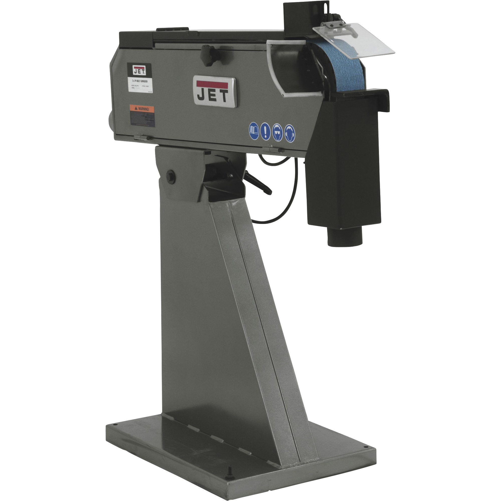 JET Belt Grinder, 3in. x 79in., 220 Volt, 1PH Model# BG-379-1