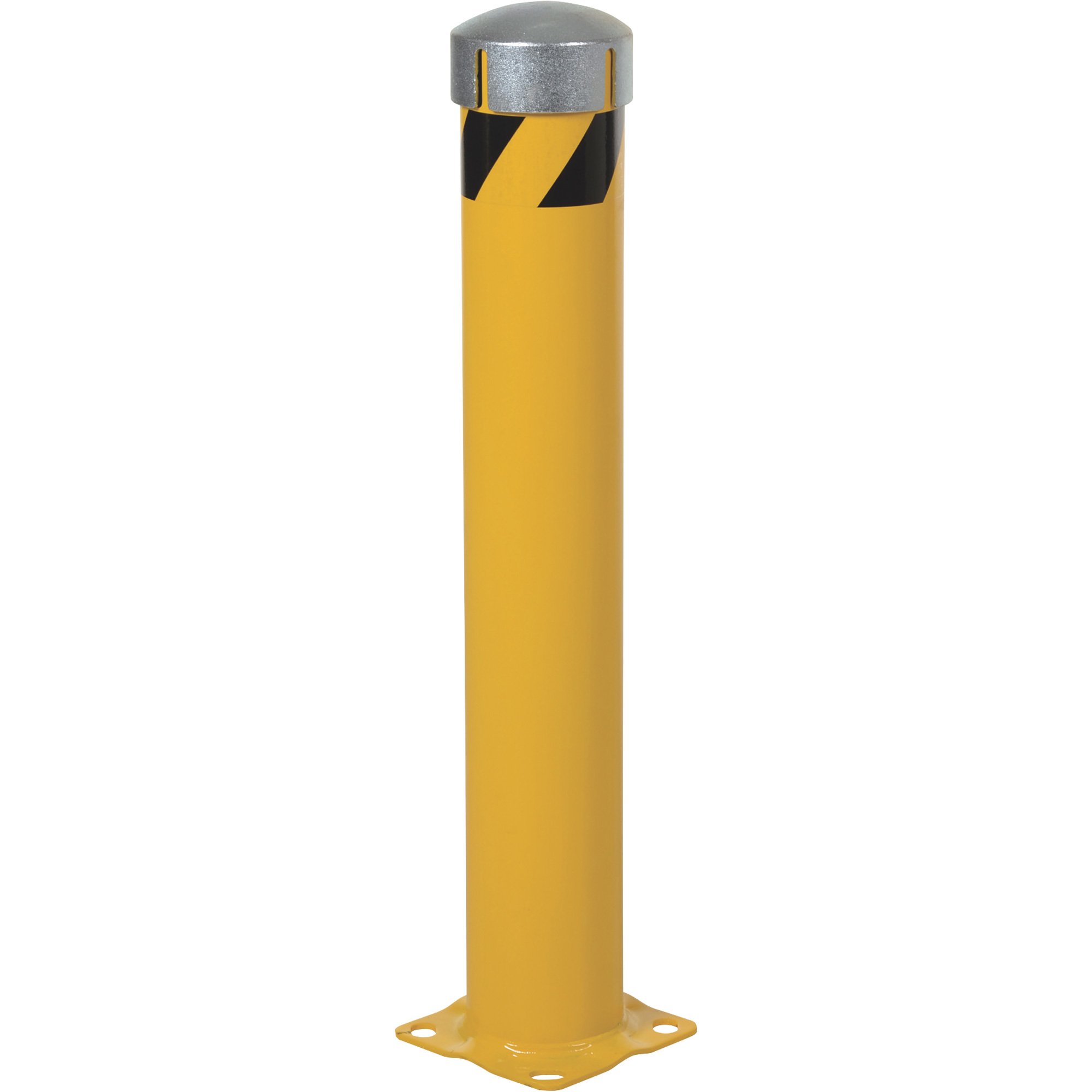 Vestil Steel Pipe Bollard with Chain Slots