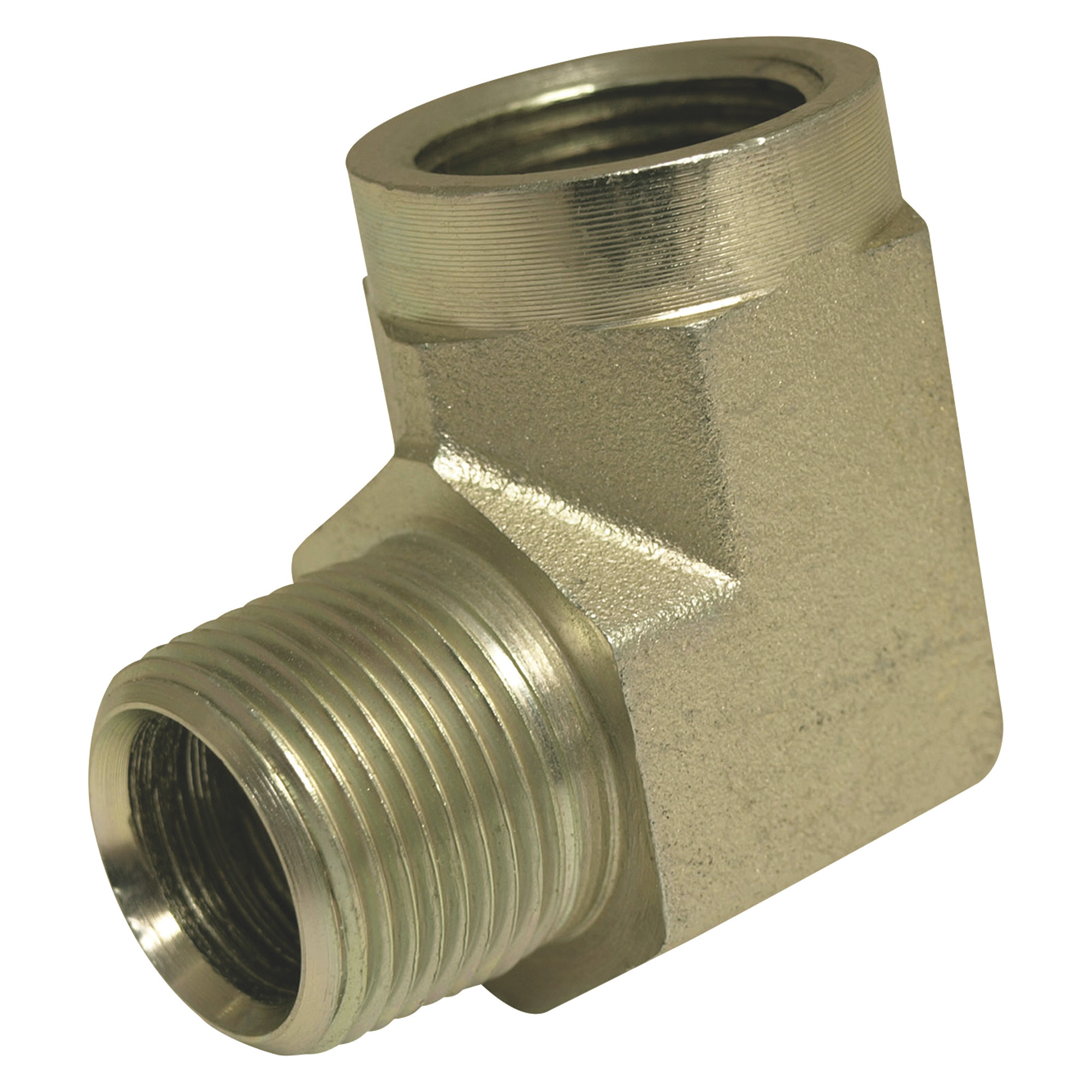 Apache 90 Degree Street Elbow, 3/8in. M NPTF x 3/8in. F NPTF