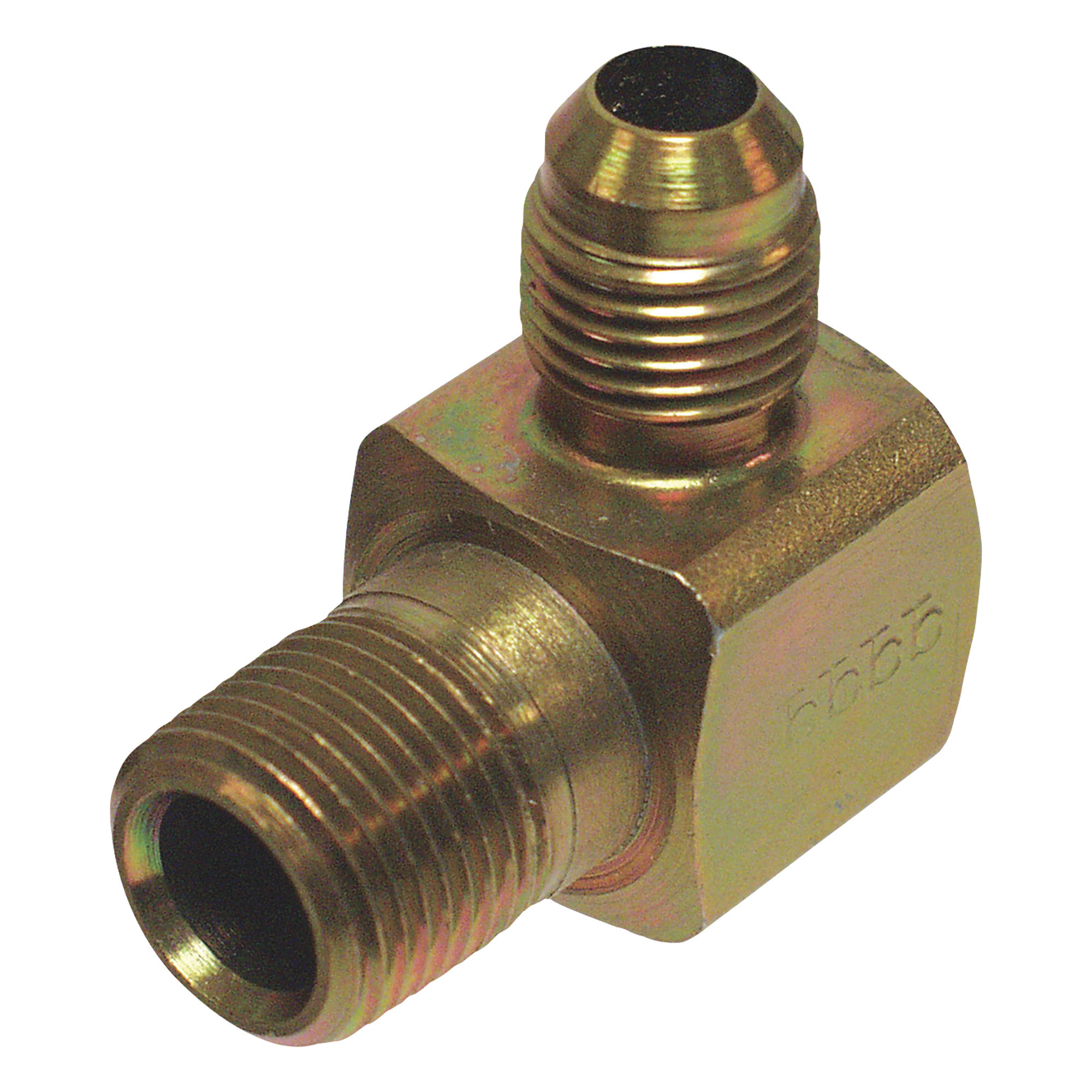 Apache 90 Degree Elbow, 1/4in. M JIC x 1/4in. M NPT 90