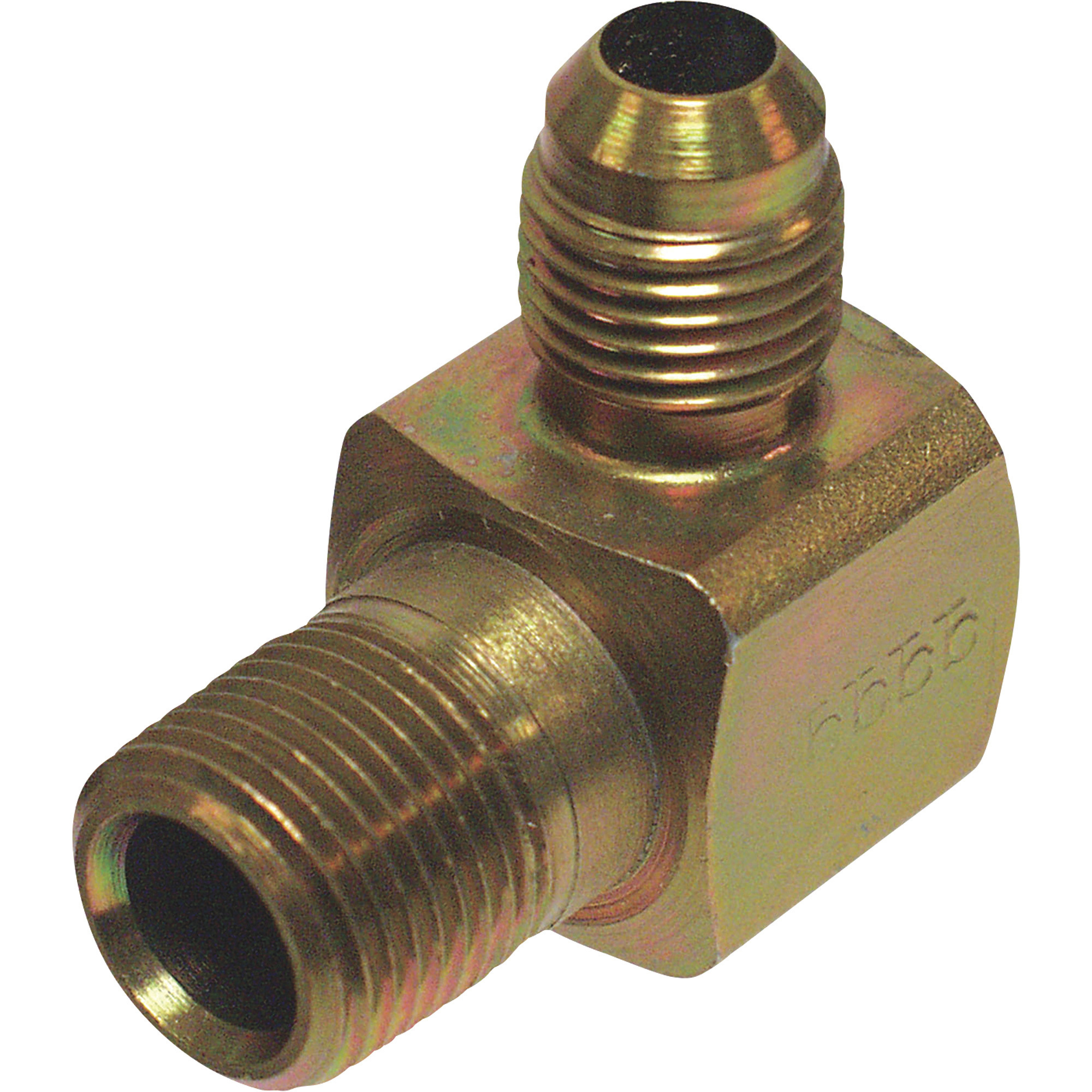 Apache 90 Degree Elbow, 3/8in. M JIC37 x 3/8in. M NPTF