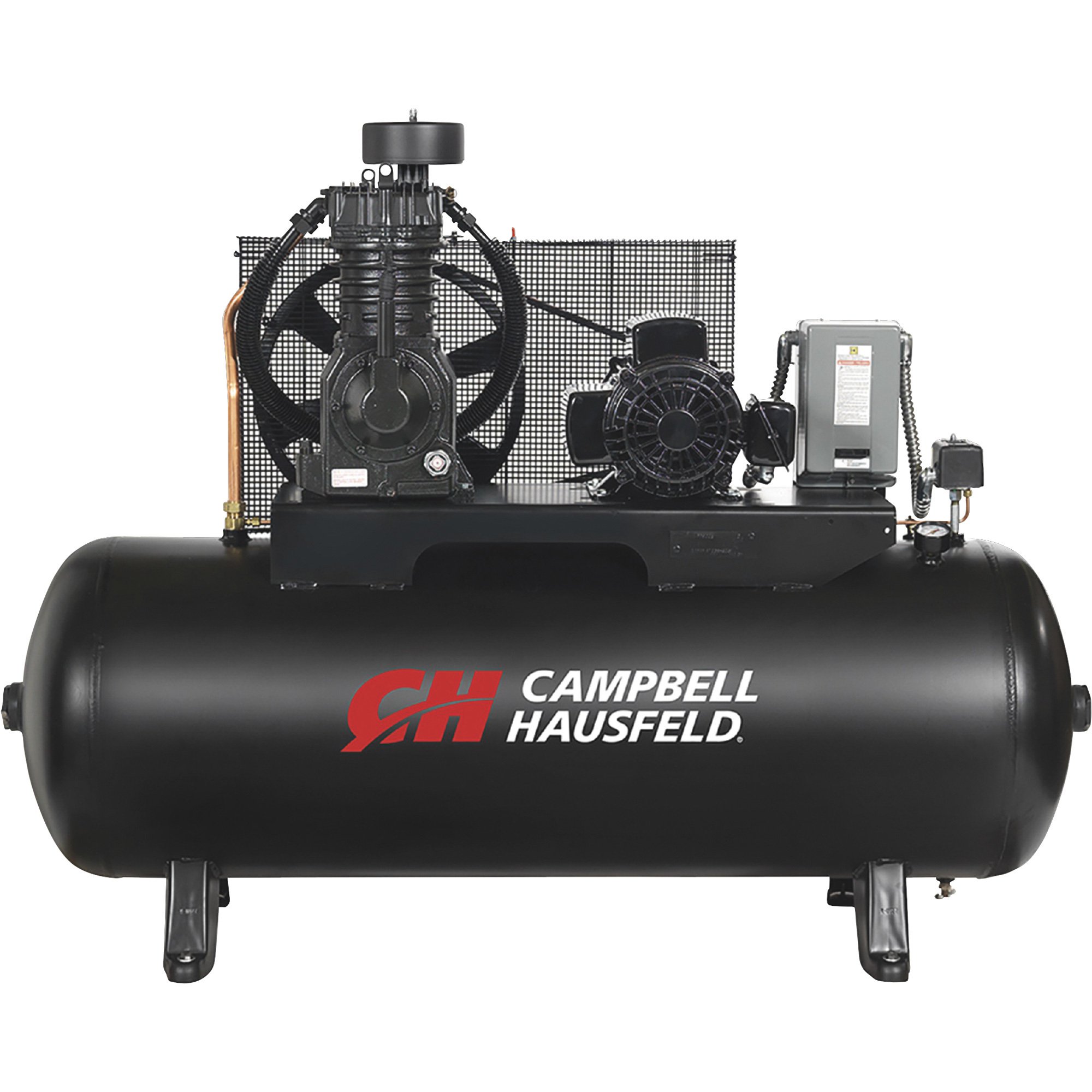 Campbell Hausfeld Two-Stage Air Compressor — 5 HP, 208-230/460