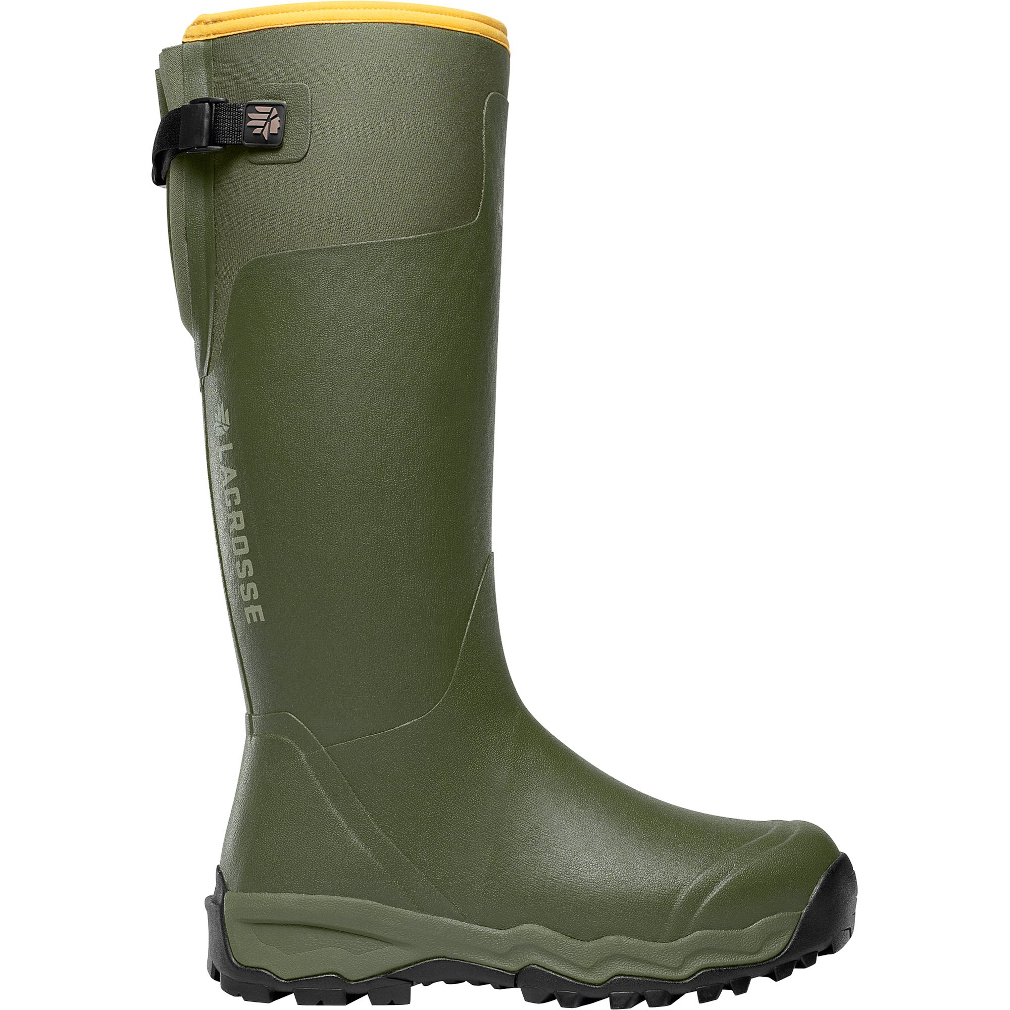 LaCrosse Alphaburly Pro Rubber Boot — Green, Size 6, Model