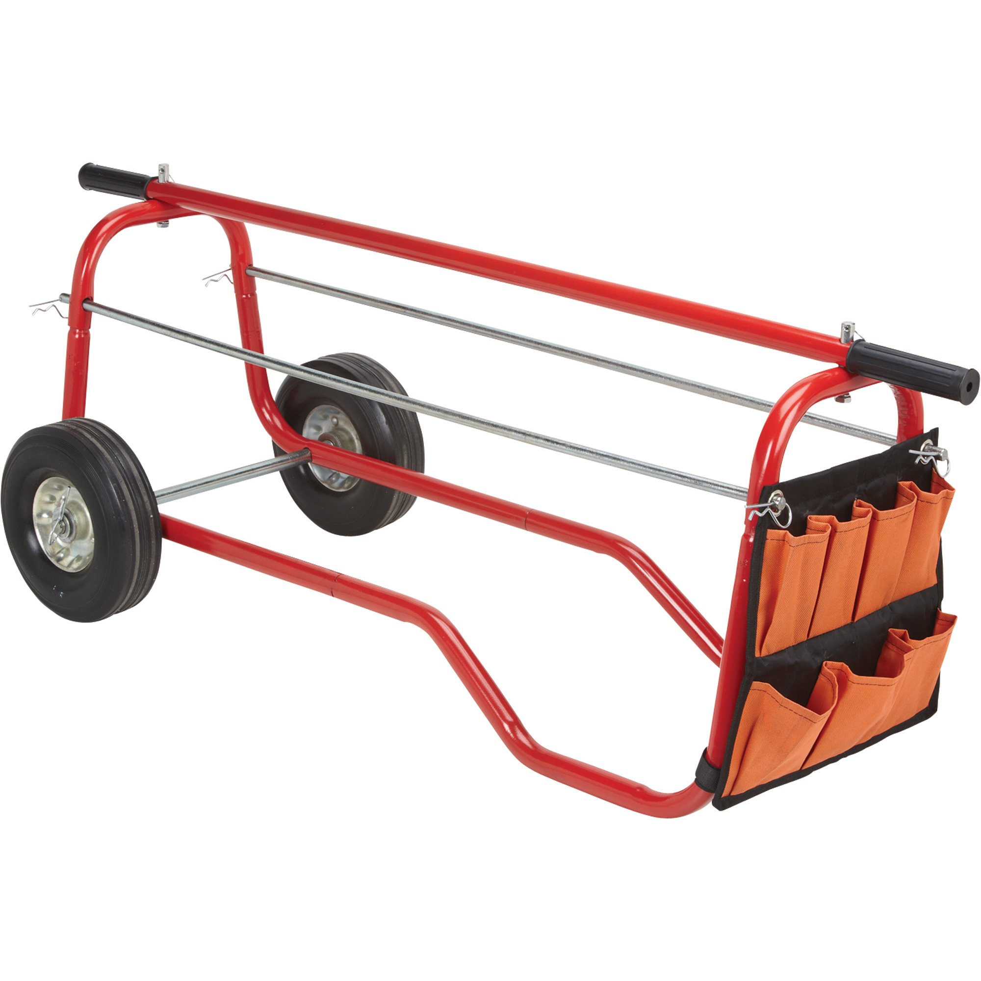 Ironton Electrical Wire Caddy Cart with Storage Bag — 330-Lb. Capacity