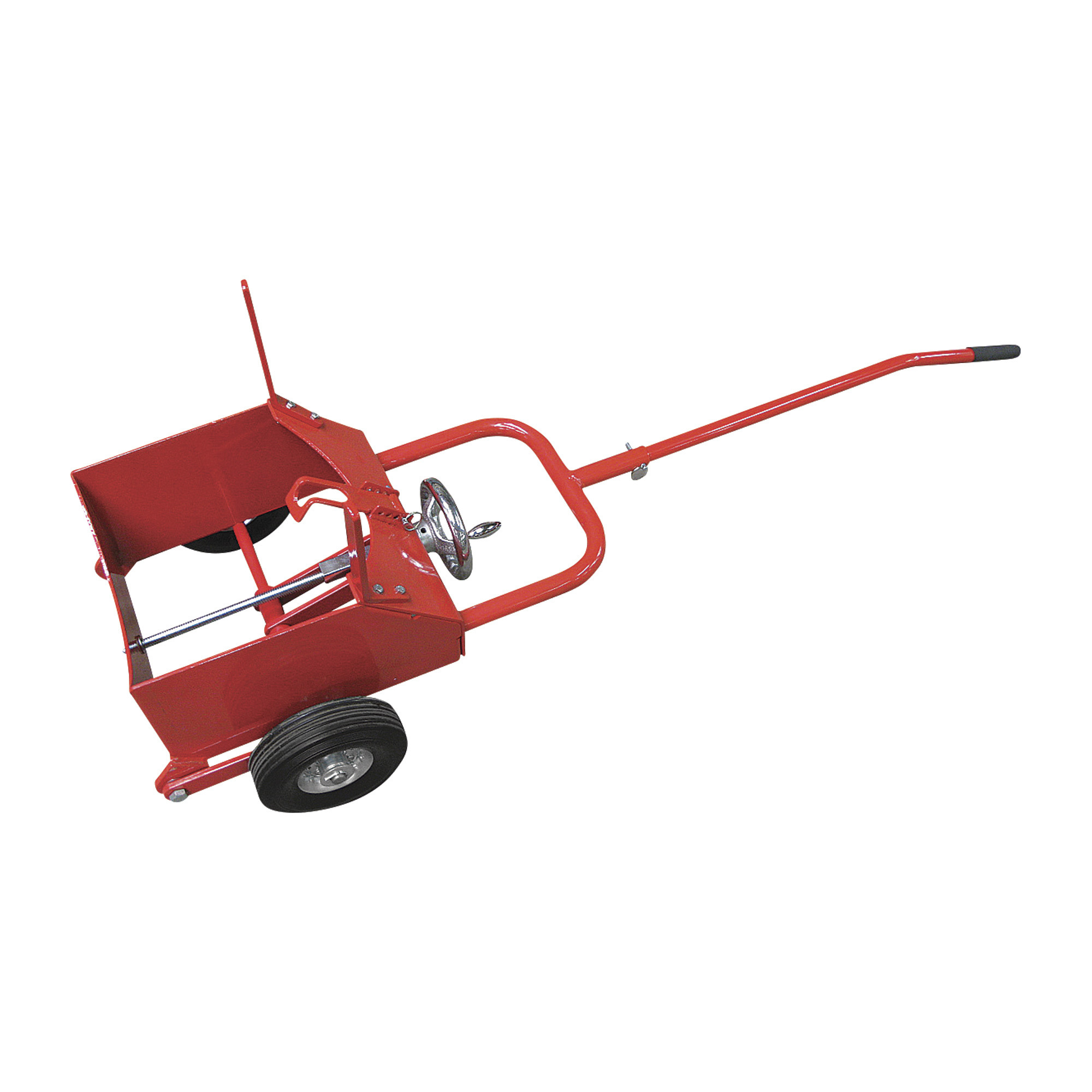 Sunex Tools Brake Drum Handler — 15in. & 16in. Brake Drums, 8in. Pneumatic Wheels, Adjustable Angle Bracket, Model# 1330