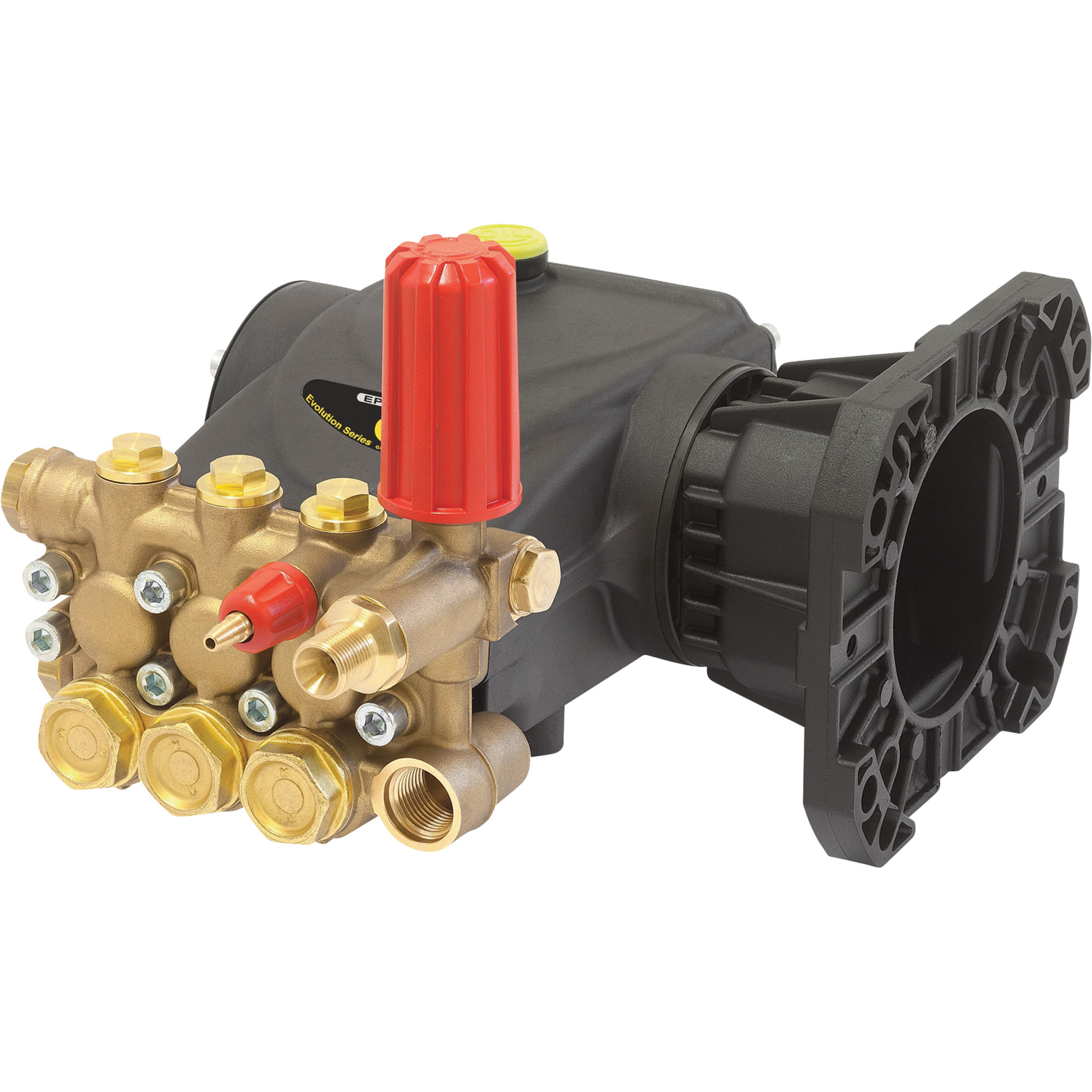 General Pump Triplex Pressure Washer Pump, 4000 PSI, 3.4 GPM, Gas Flange, Direct Drive, Model# EP1311G8UI