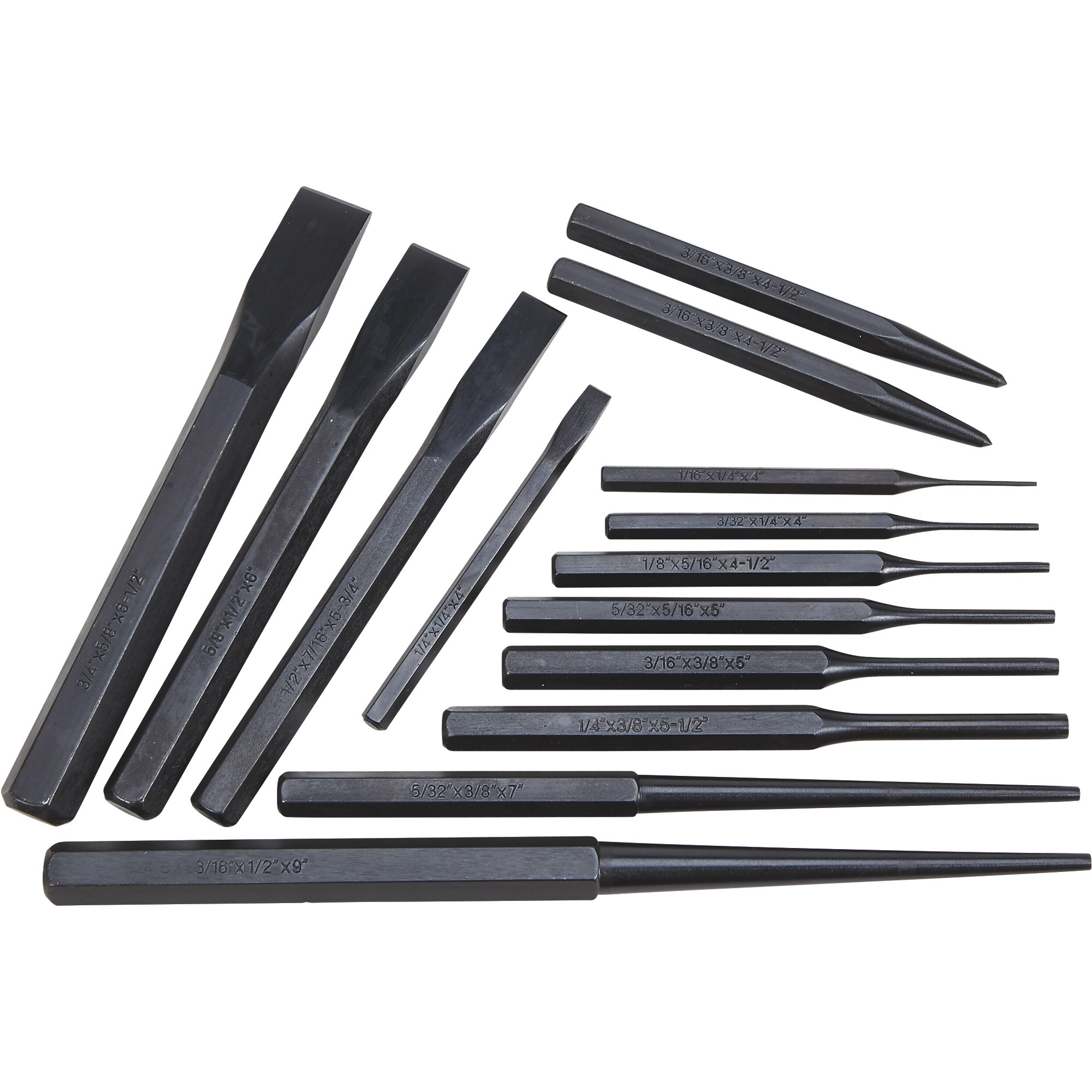 Northern Industrial Tools Wood Chisel Set — 5 Piece