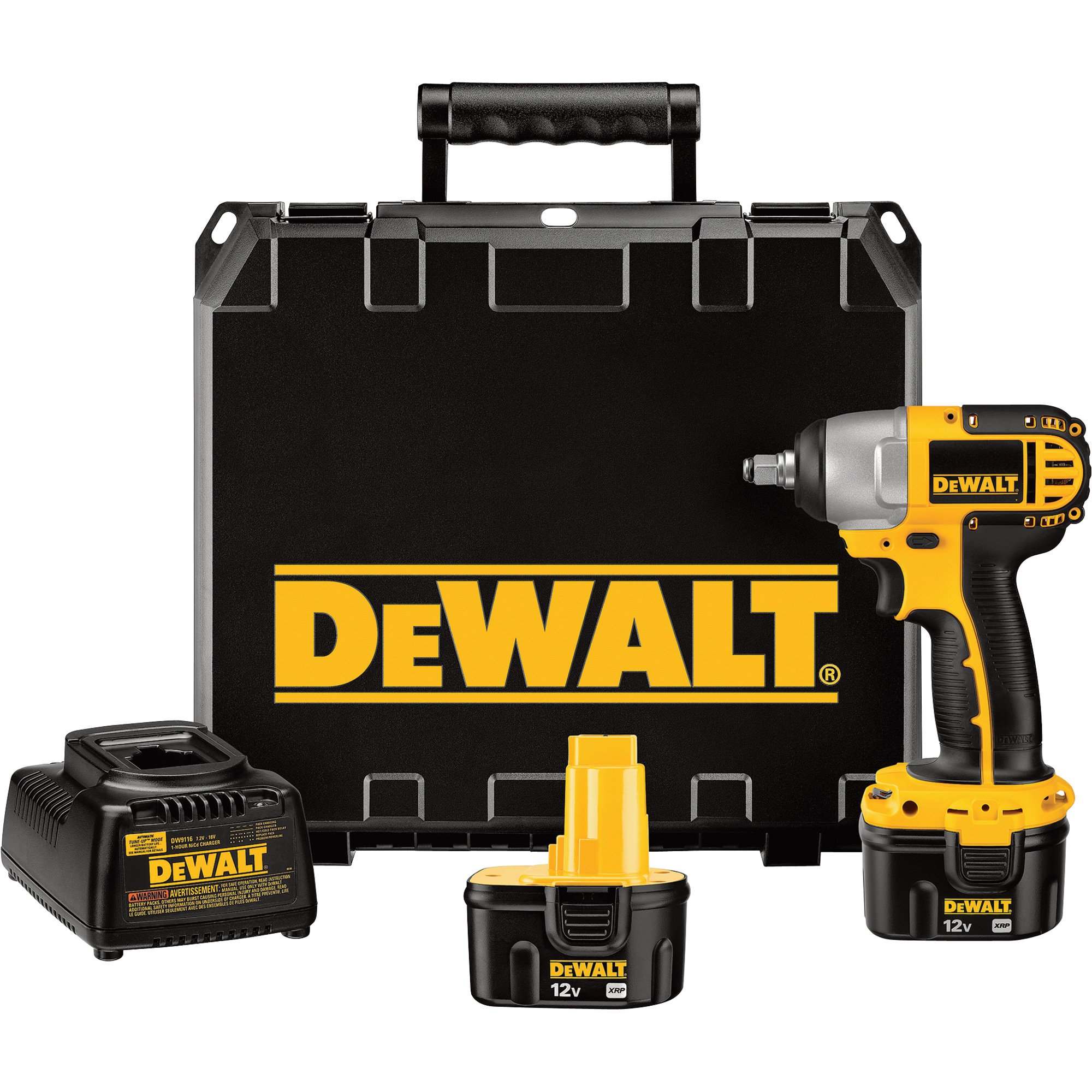 DEWALT 12 Volt Cordless 3 8in. Impact Wrench Kit Model DC841KA