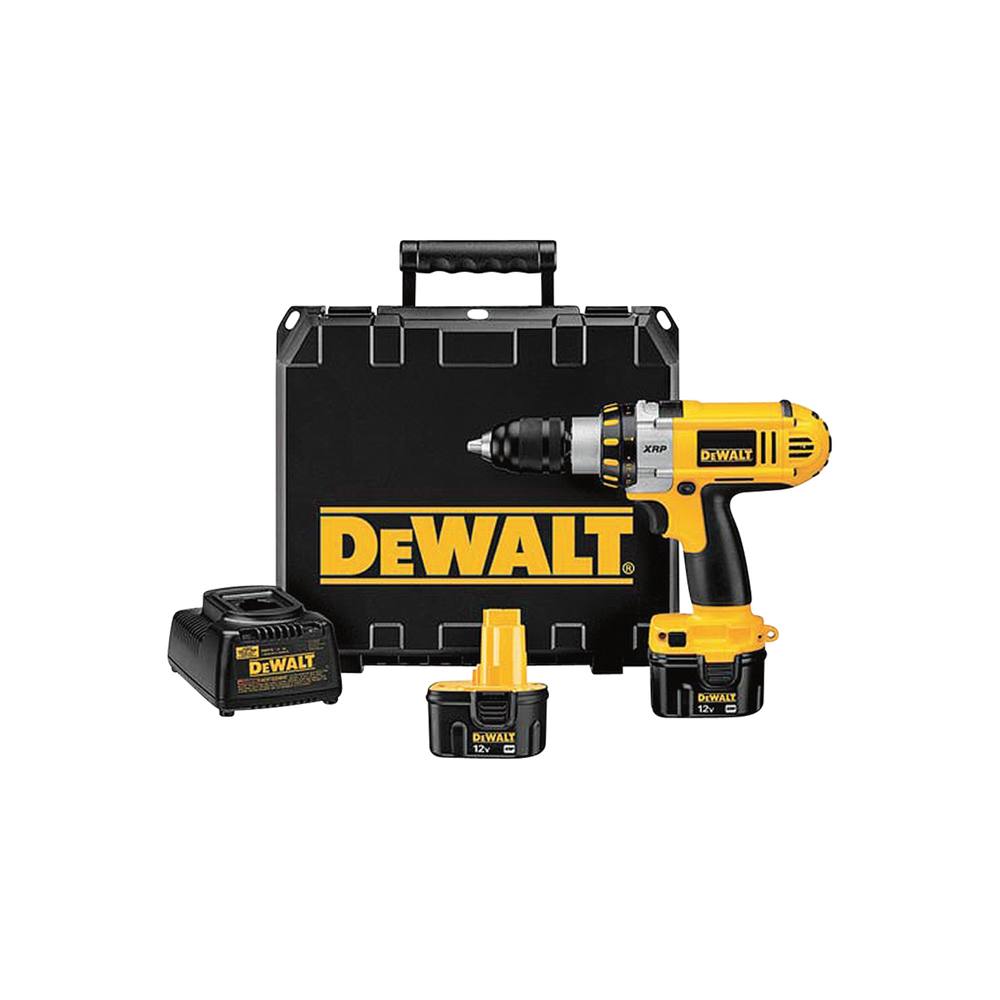 DEWALT Heavy-Duty XRP Drill/Driver Kit — 12V, 1/2in. Drive, Model# DC940KA  | Northern Tool