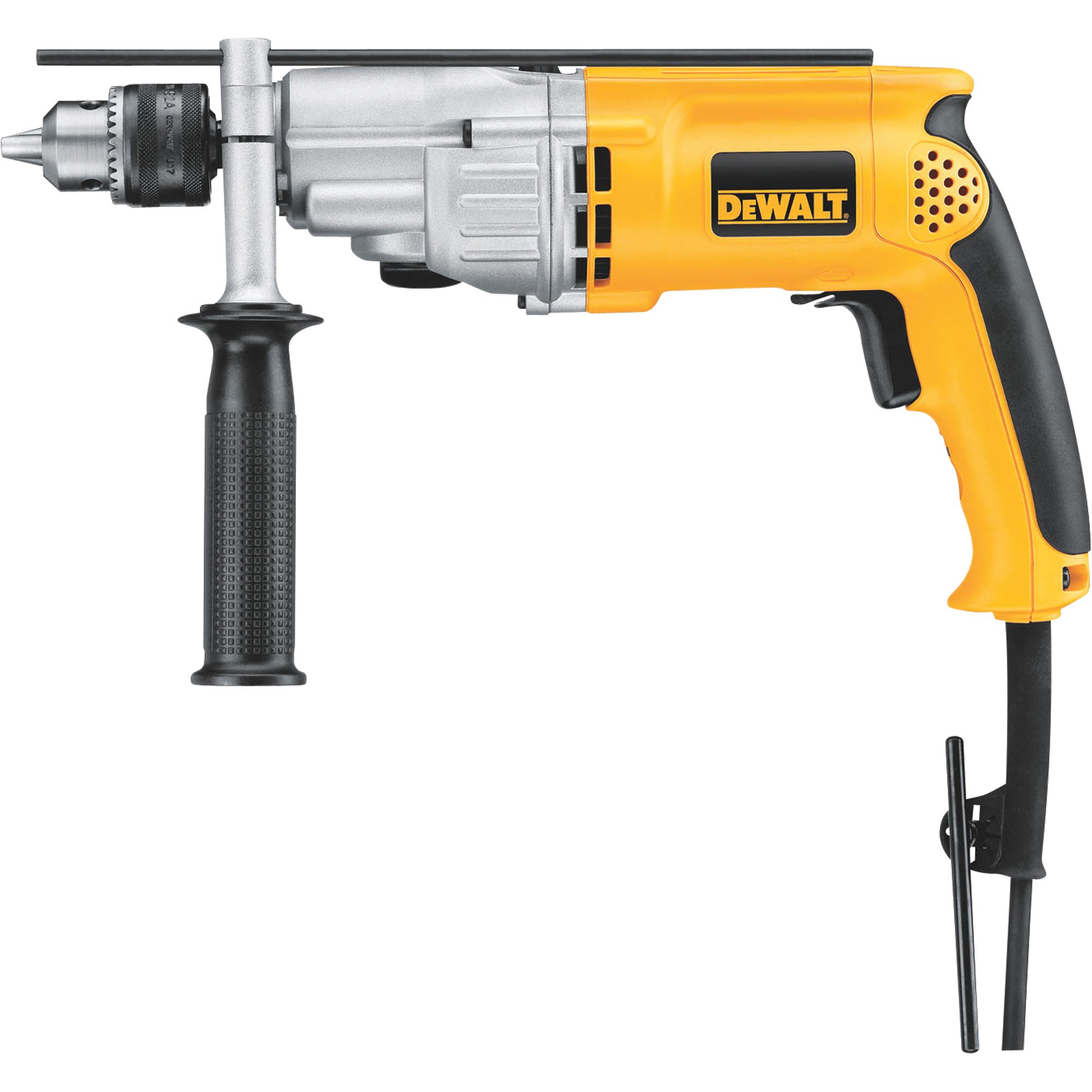 DEWALT Heavy Duty VSR Hammer Drill Kit 1 2in. 8.2 Amp Dual