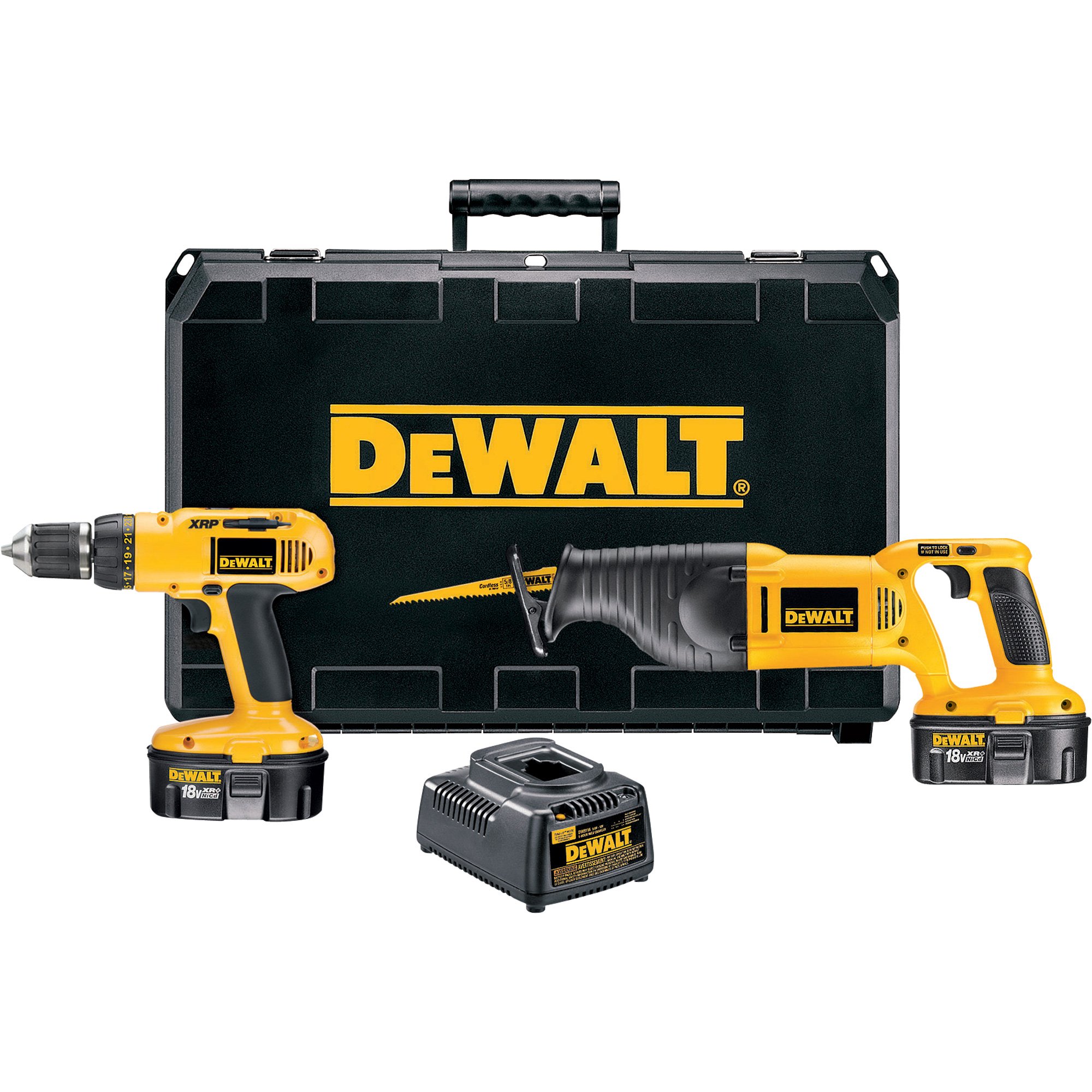 Dewalt drill discount and sawzall combo