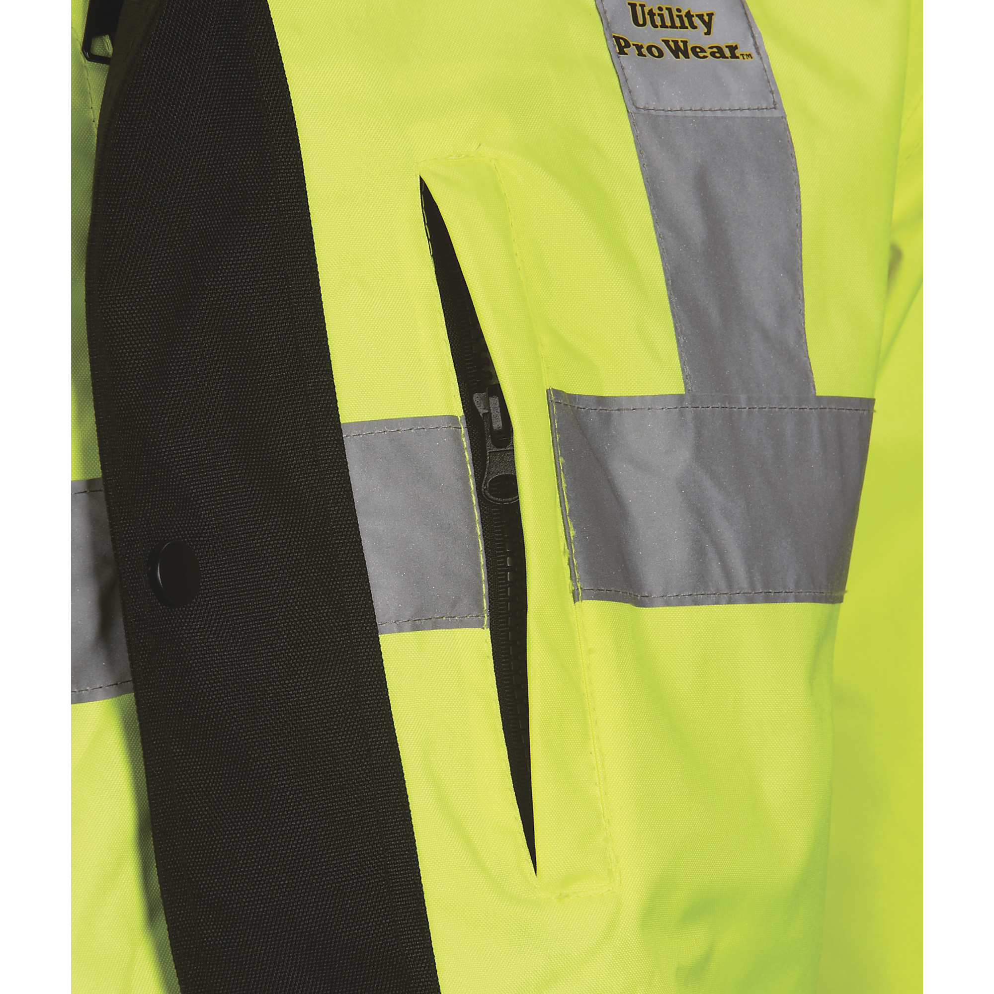 Utility Pro Men's Class 3 High Visibility Parka with Teflon Fabric ...