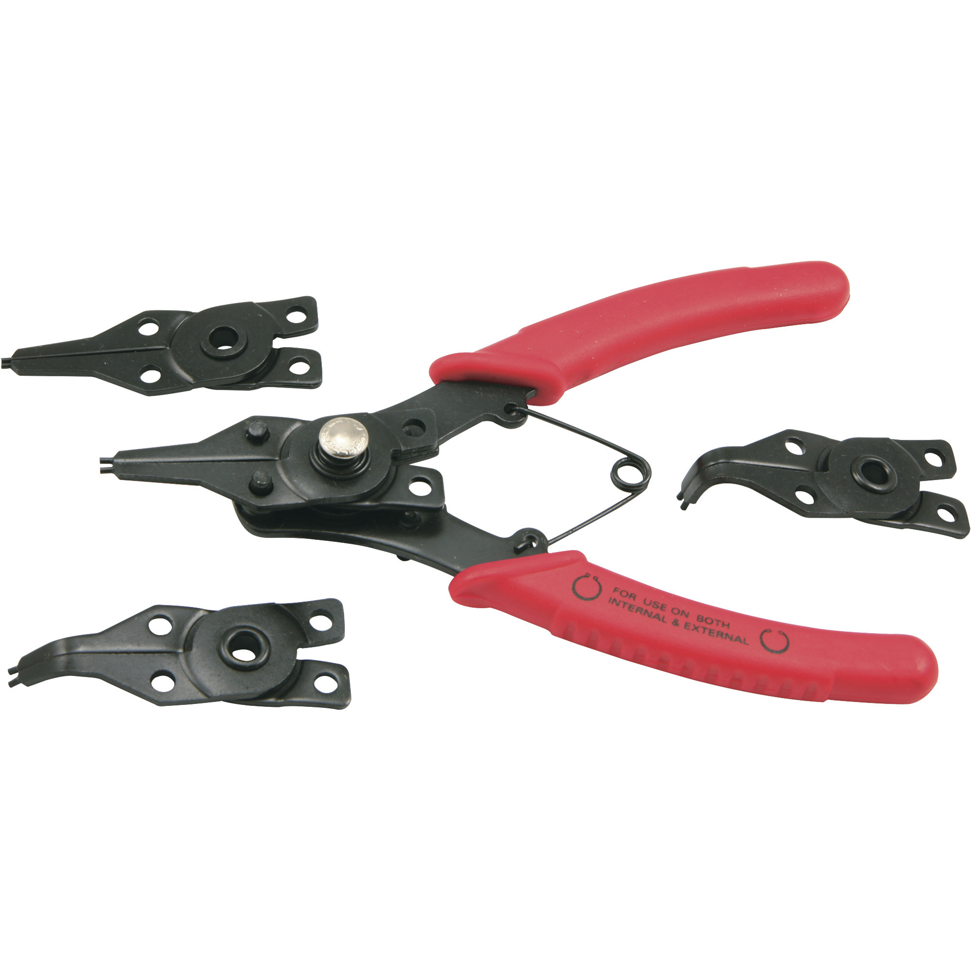 Performance Tool Adjustable Snap Ring Pliers — Internal, Model# W88010