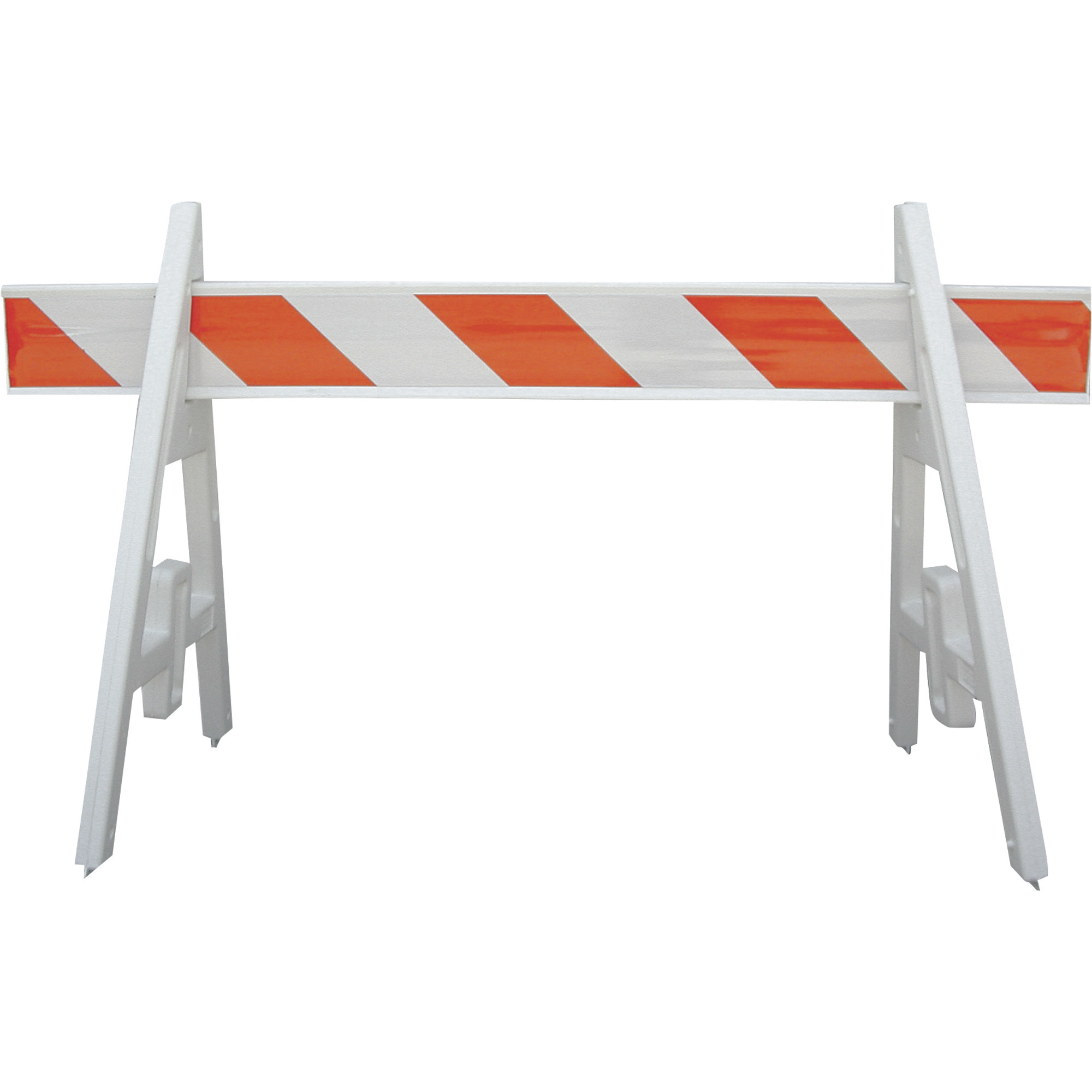 Plasticade A-Frame 6-Ft. Barricade, High Intensity Prismatic, Model# 200-A6HI-P