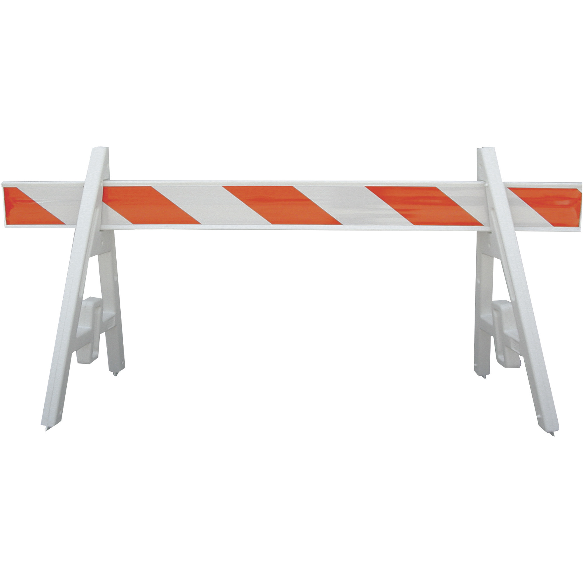 Plasticade A-Frame 8-Ft. Barricade, High Intensity Prismatic, Model# 200-A8HI-P