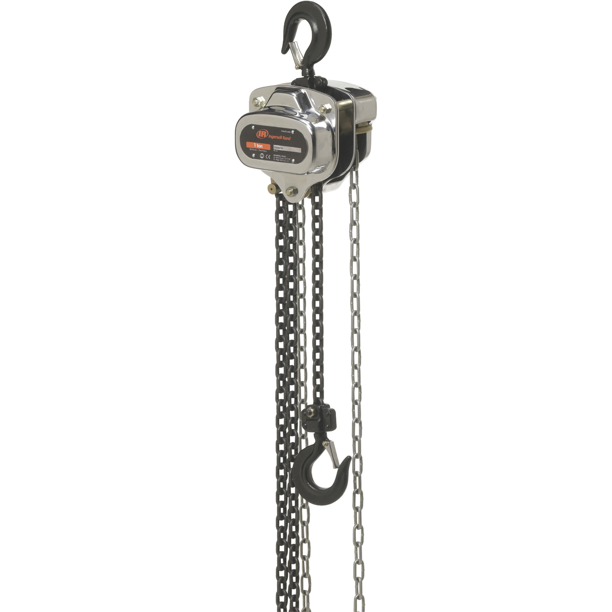 Ingersoll Rand Manual Chain Hoist, 5-Ton Lift Capacity, 10-ft. Lift, Model# SMB050-10-8V