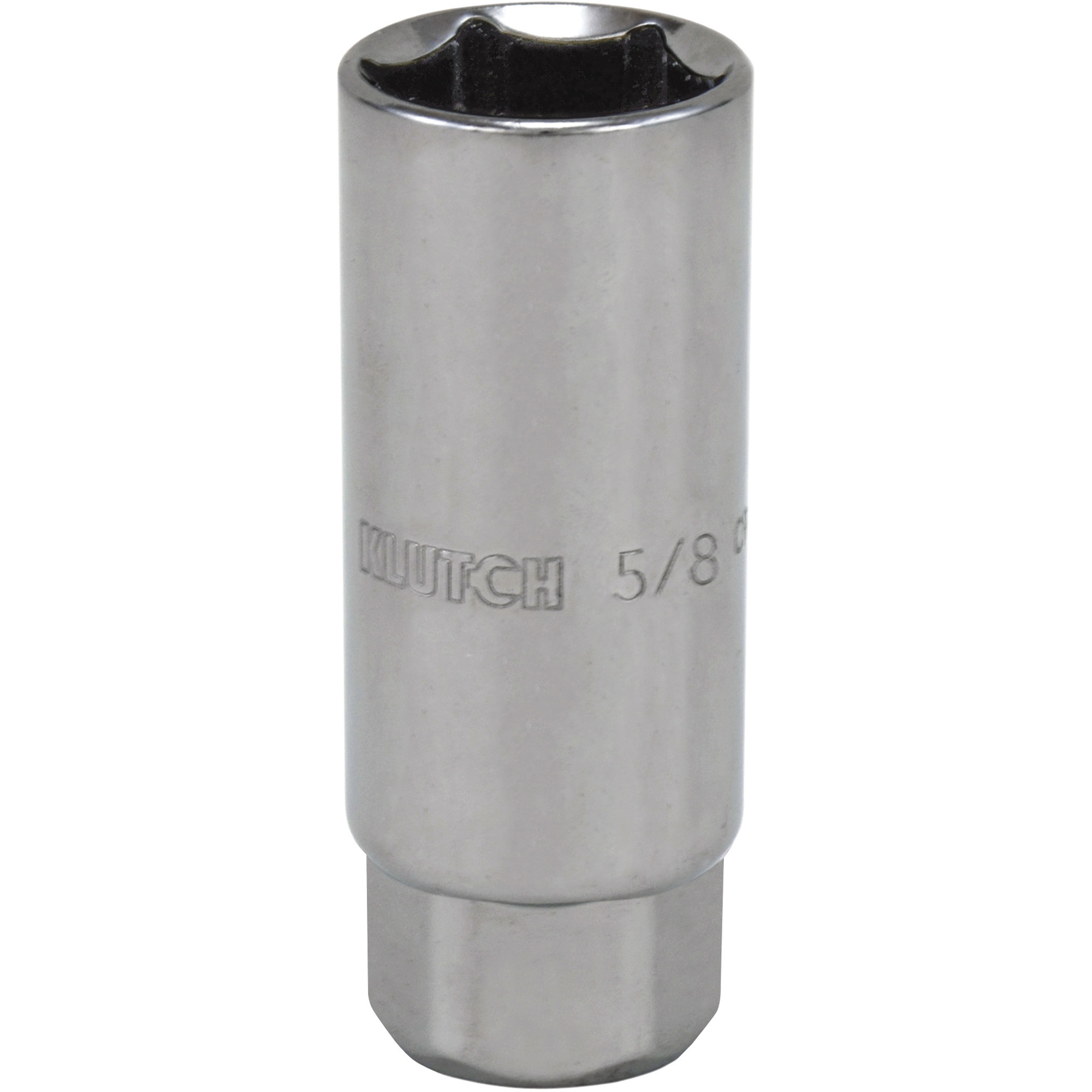 Klutch Spark Plug Socket, 5/8in., 3/8in.-Drive