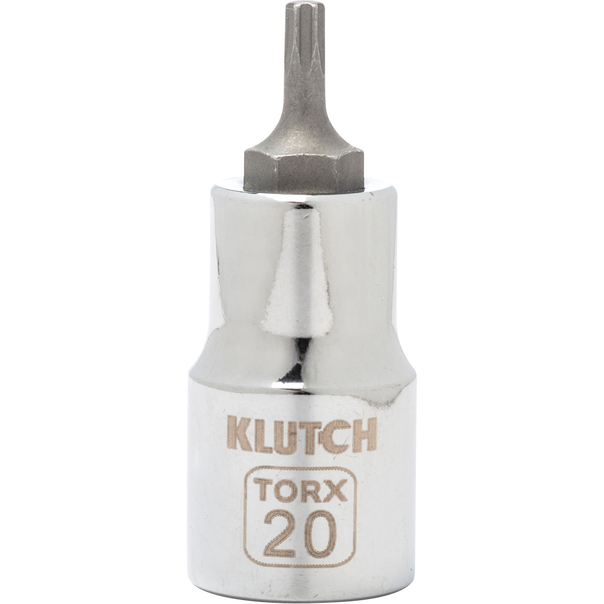 Klutch T20 Torx Bit, 1/2in. Drive