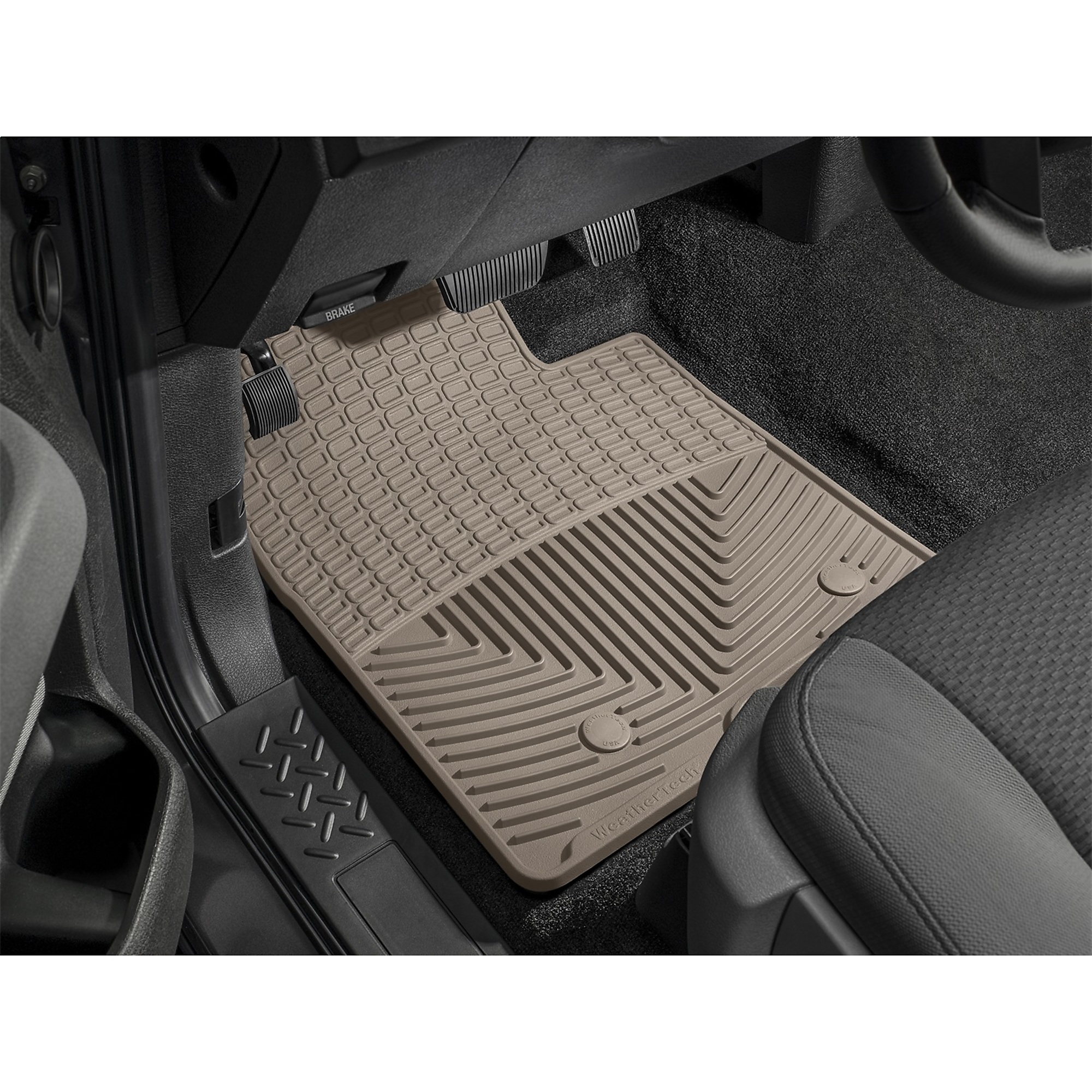WeatherTech Floor Mat Set, Fits 2003-2007 Cadillac CTS, Primary Color Tan,  Position Front, Model# W47TN | Northern Tool, image size:2000x2000