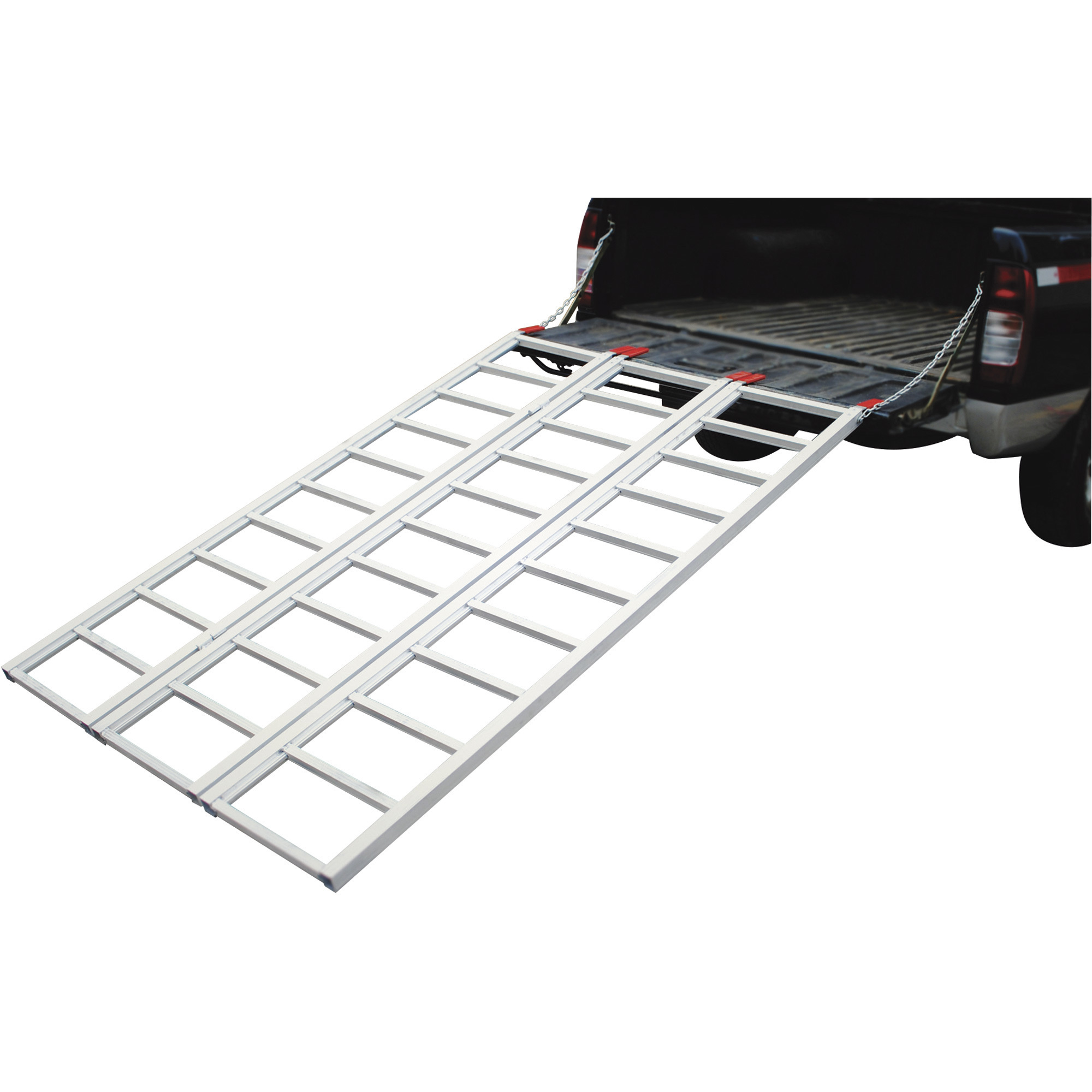 UltraTow TriFold Aluminum Loading Ramp, 1,500Lb. Capacity, 77in.L x 50in.W x 2in.H Northern