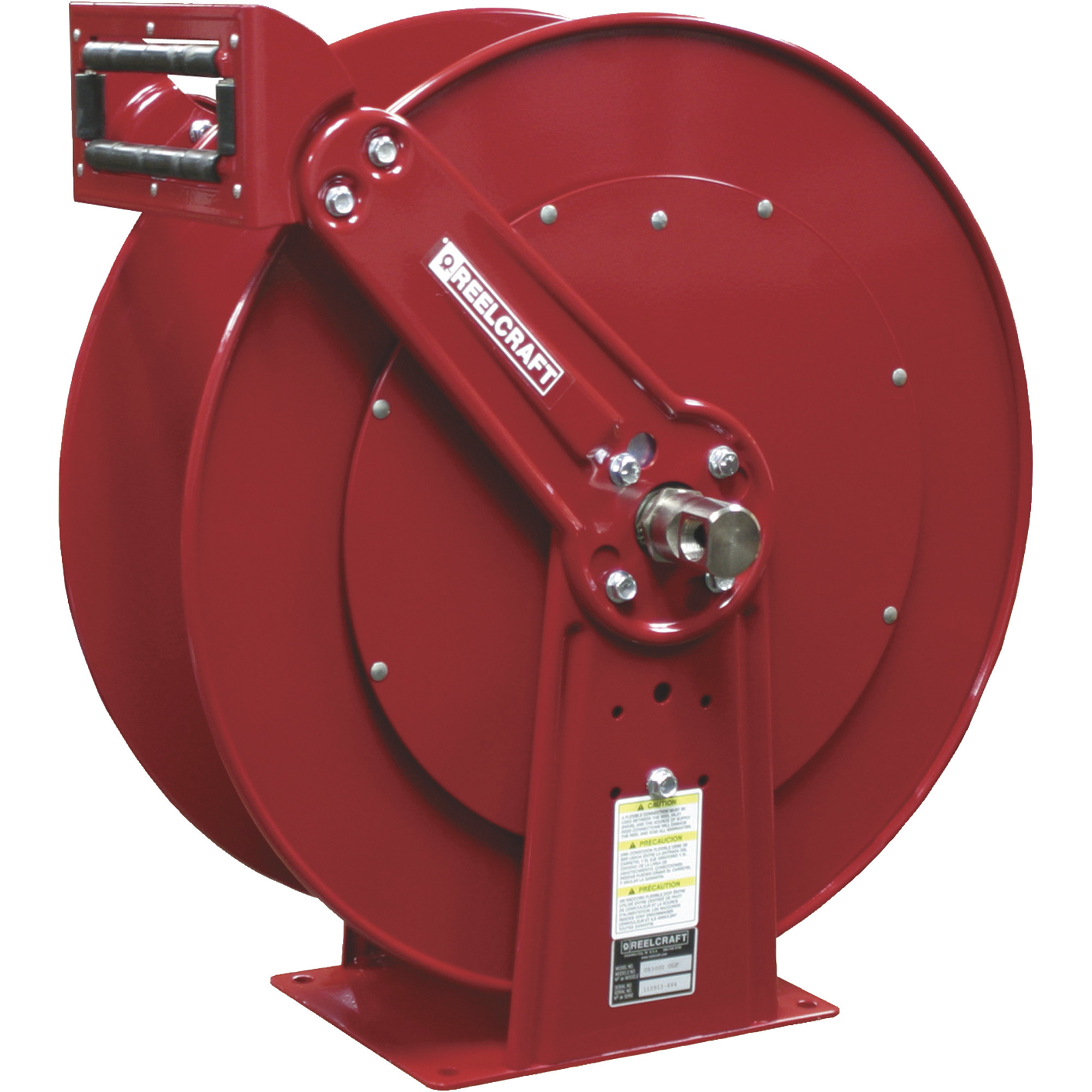 Reelcraft 3/4in. x 75ft. Heavy-Duty Fuel Hose Reel, No Hose, Model# FD83000 OLP