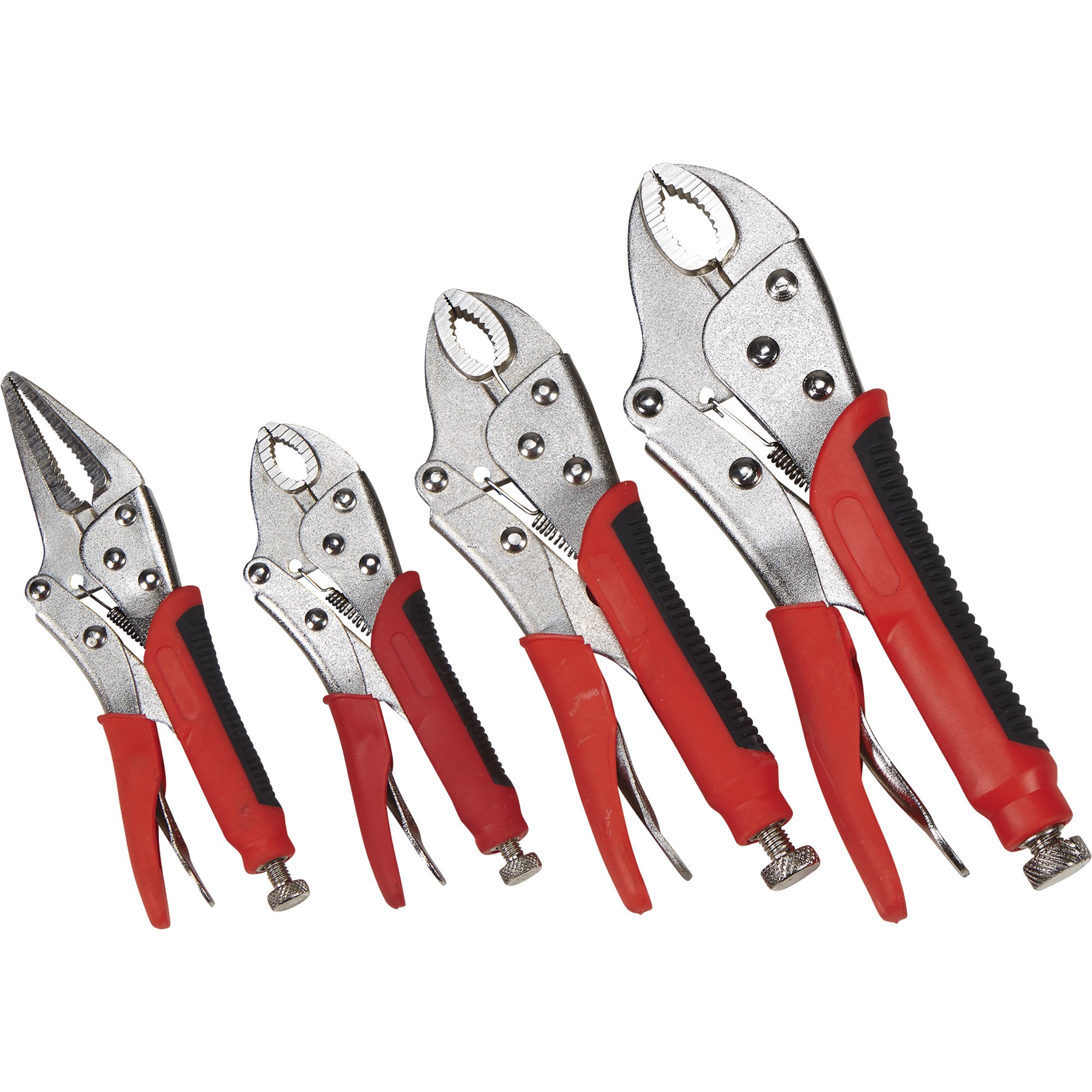 Ironton 3-Pc. Locking Pliers Set