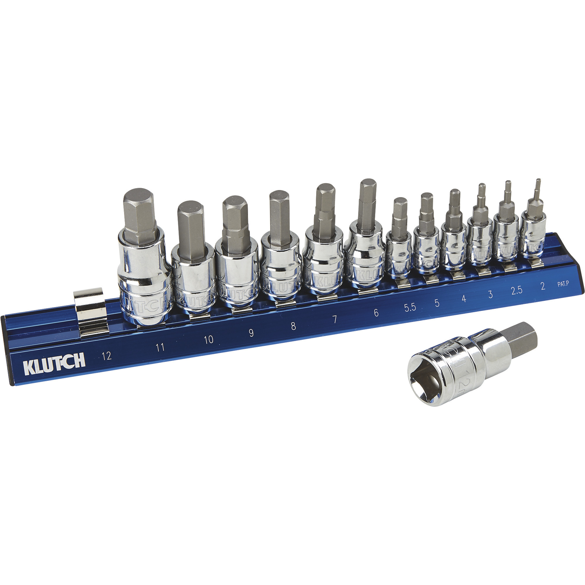 Klutch Metric Hex Bit Socket Set, 13-Pc. | Northern Tool