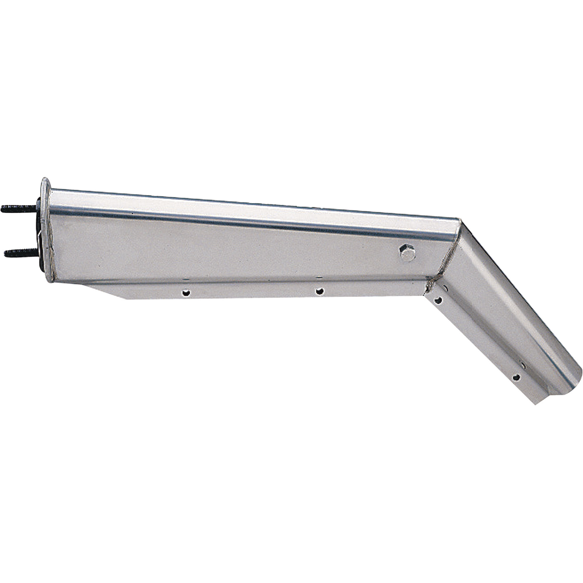 TRUX 45 Degree Semi-Truck Mud Flap Hangers, Pair, Chrome, Model# TU-9227